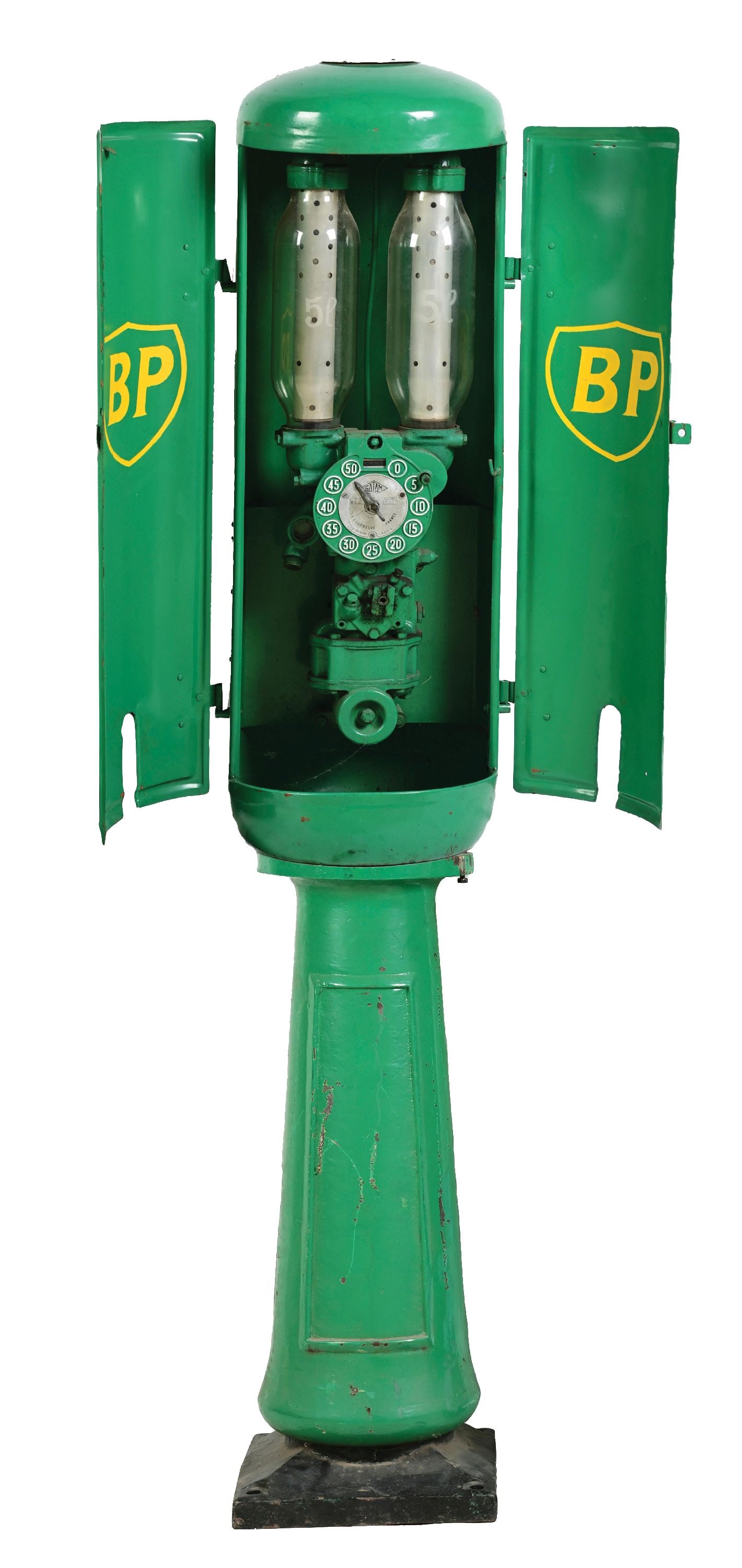 SATAM DOUBLE CYLINDER VISIBLE GAS PUMP (1 of 5)