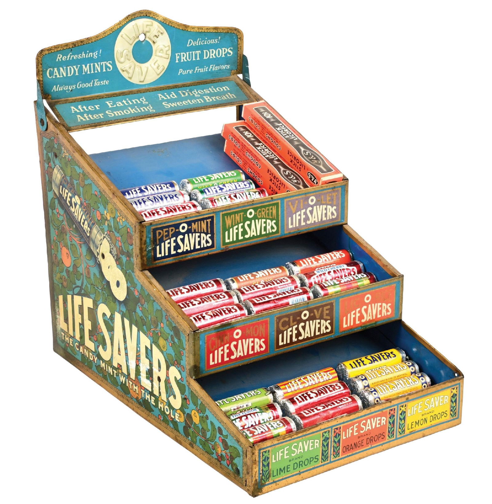 LIFE SAVERS TIN COUNTER DISPLAY (1 of 5)