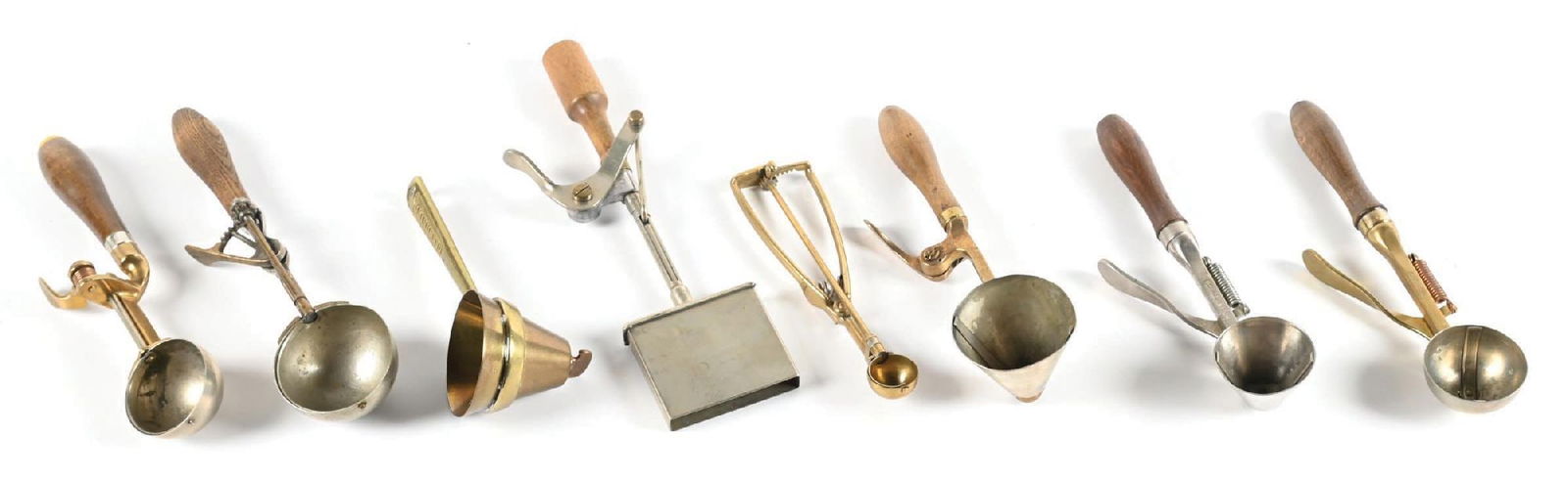 LARGE COLLECTION OF ORIGINAL ICE CREAM SCOOPS (1 of 2)