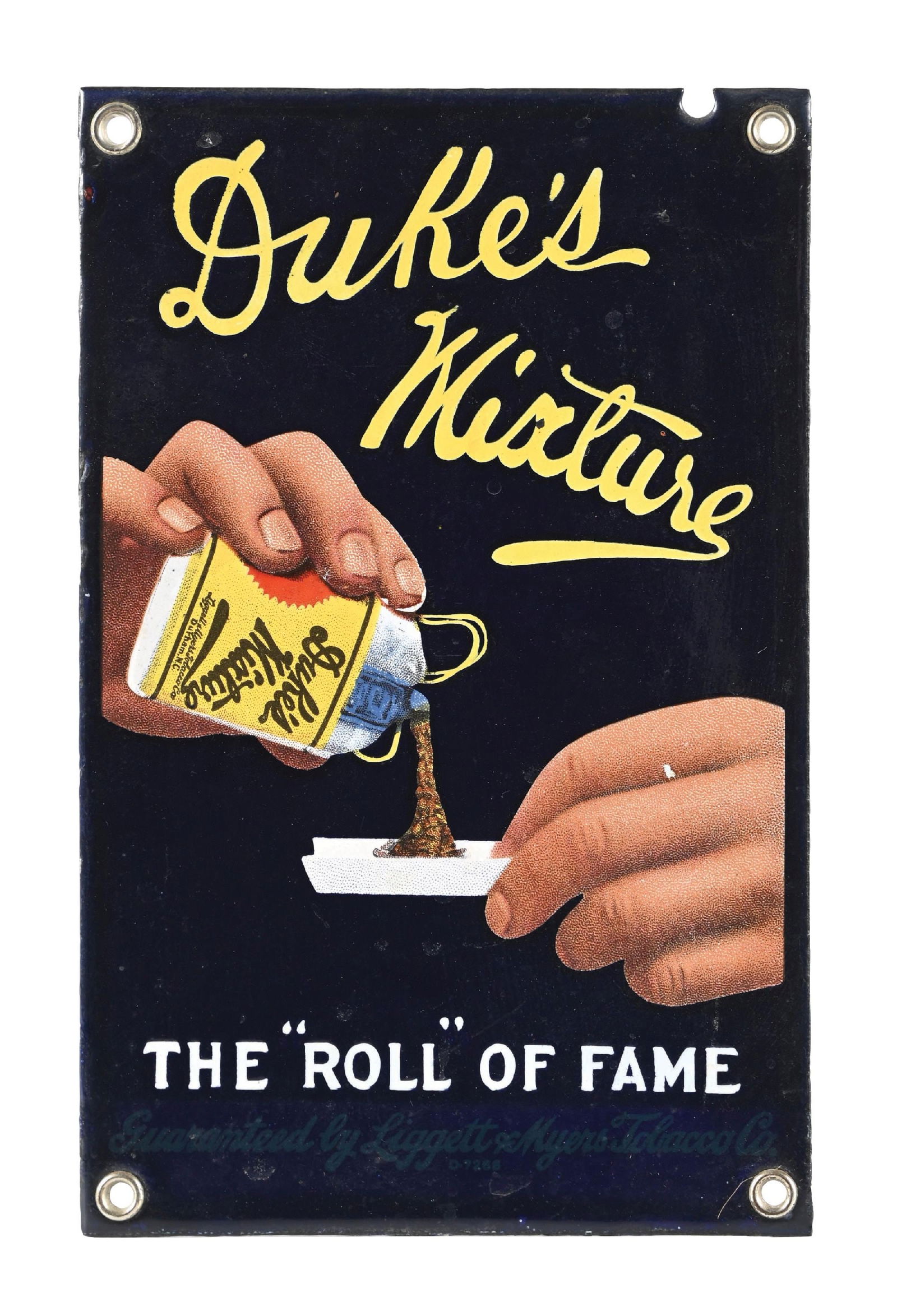 PORCELAIN DUKE'S MIXTURE DOOR PALM PRESS (1 of 2)