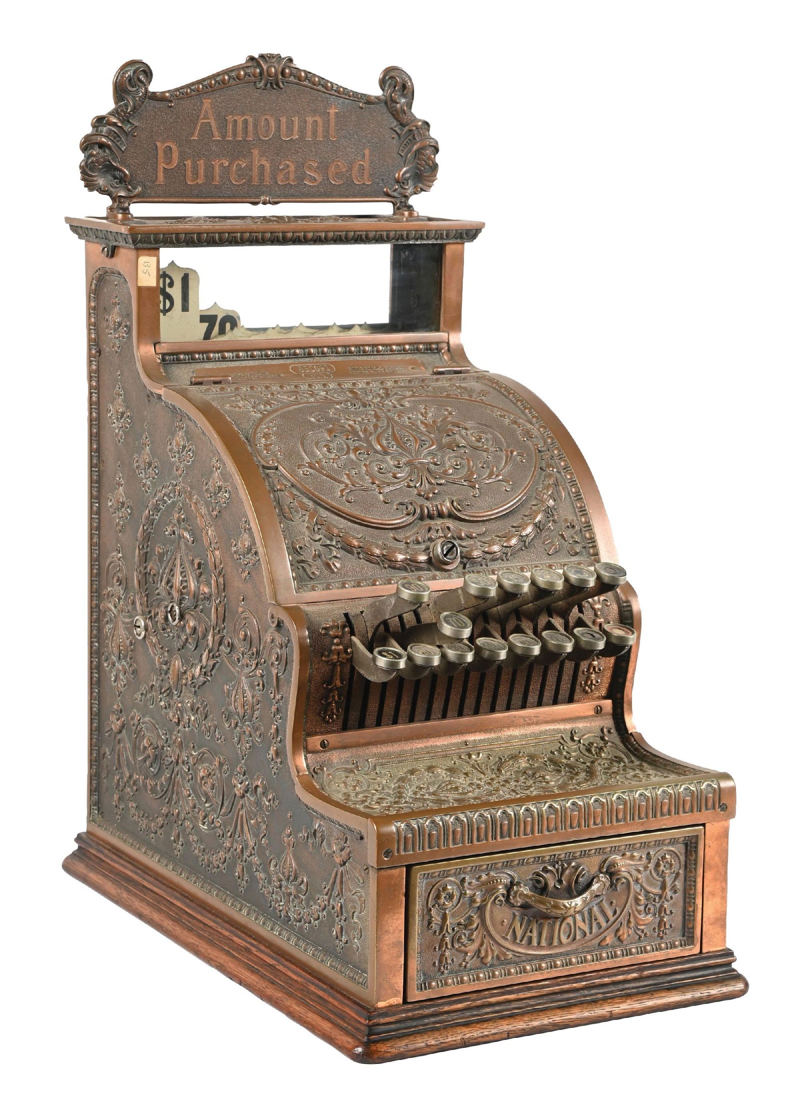 NATIONAL CASH REGISTER MODEL 311 SERIAL NO. 633691 (1 of 5)