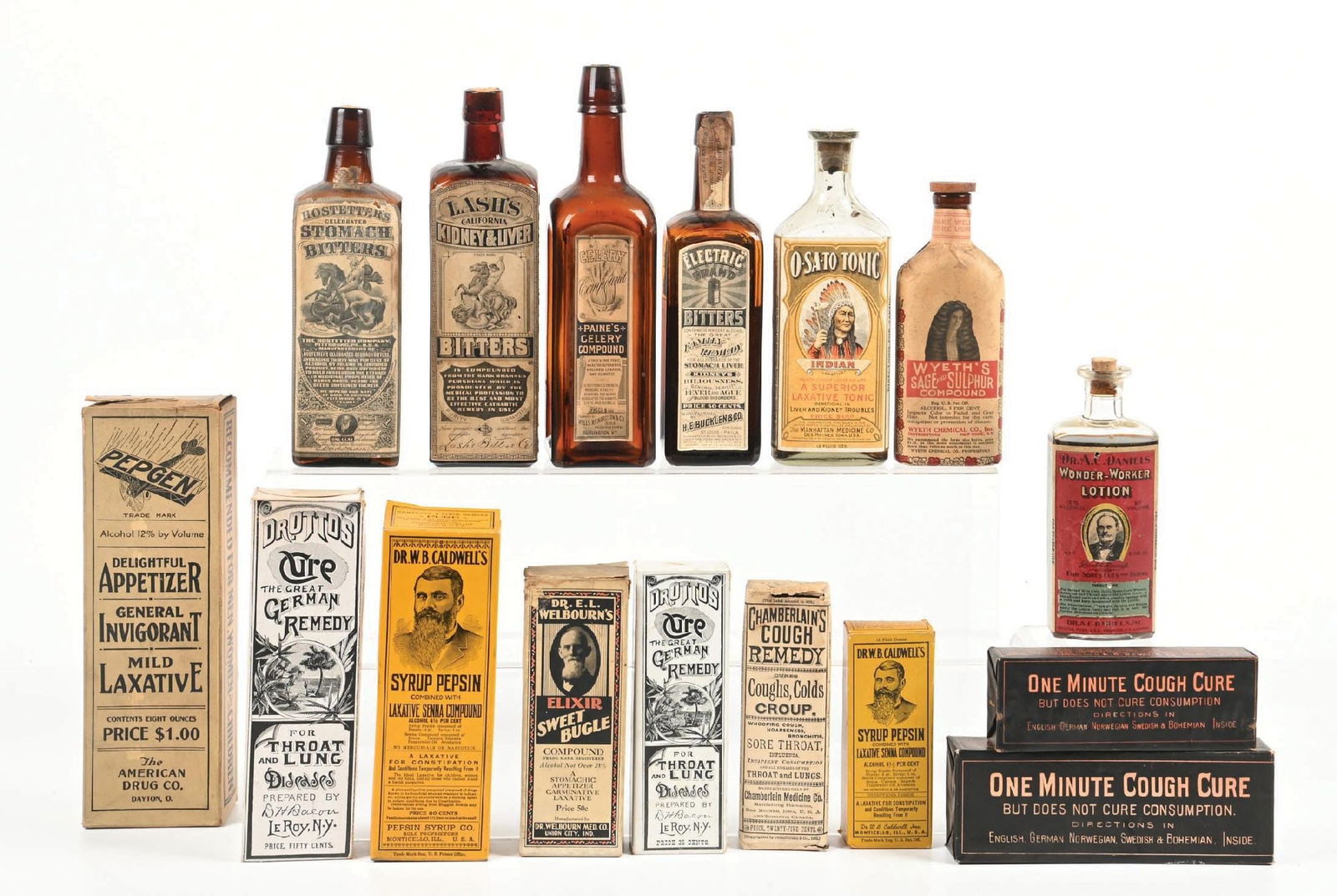 COLLECTION OF 16: STORE STOCK APOTHECARY & MEDICINE ITEMS (1 of 2)