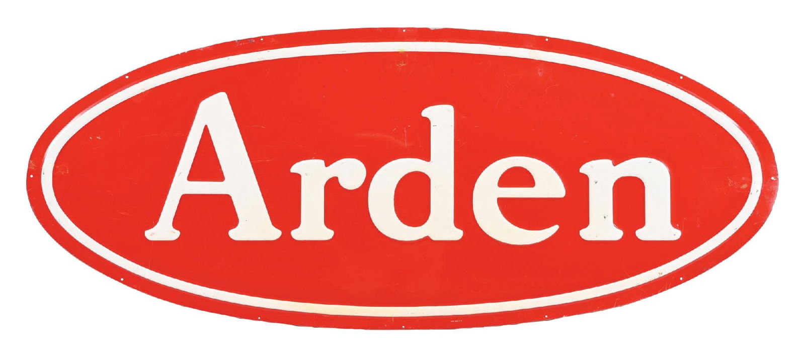 ARDEN MILK EMBOSSED TIN SIGN (1 of 2)
