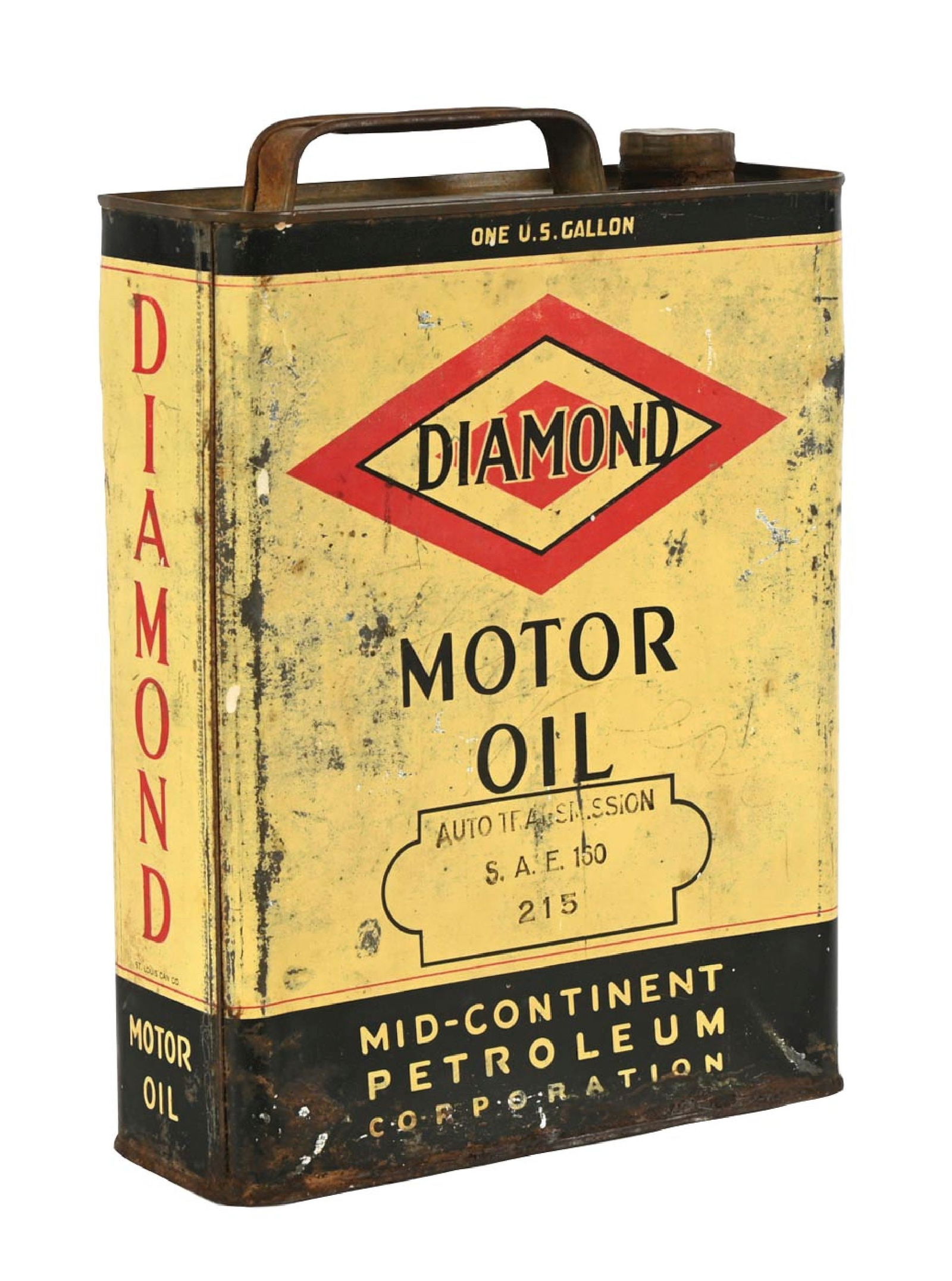 DIAMOND MOTOR OIL ONE-GALLON CAN (1 of 4)