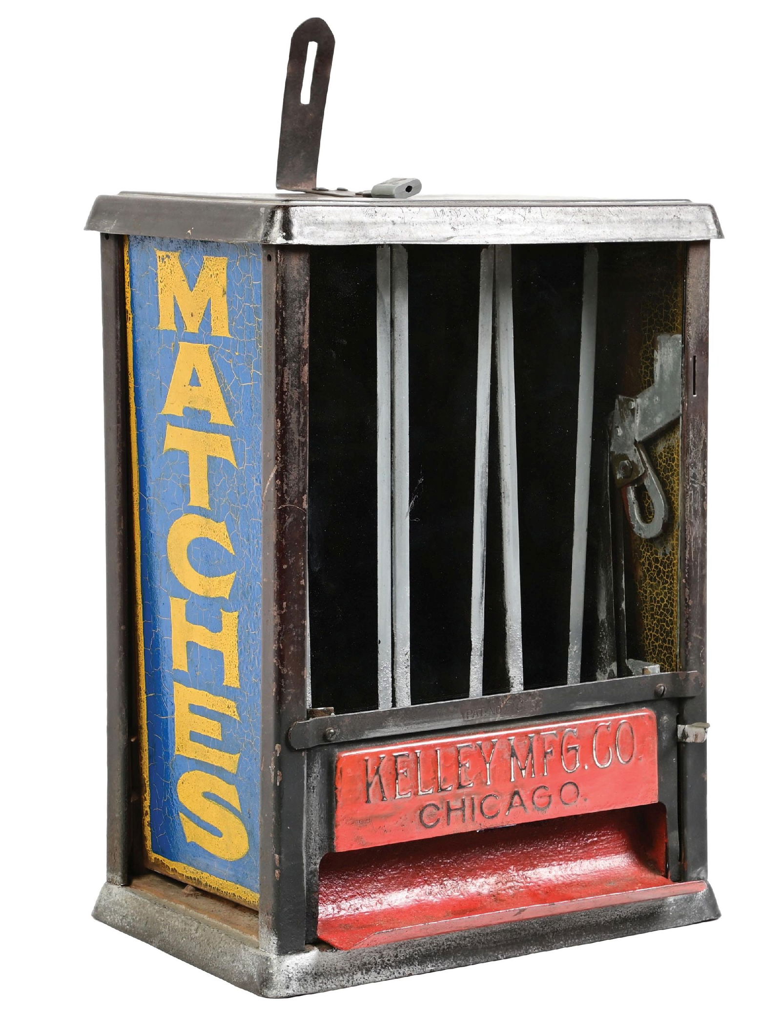 KELLEY MANUFACTURING 1¢ MATCH BOOK VENDING MACHINE (1 of 4)