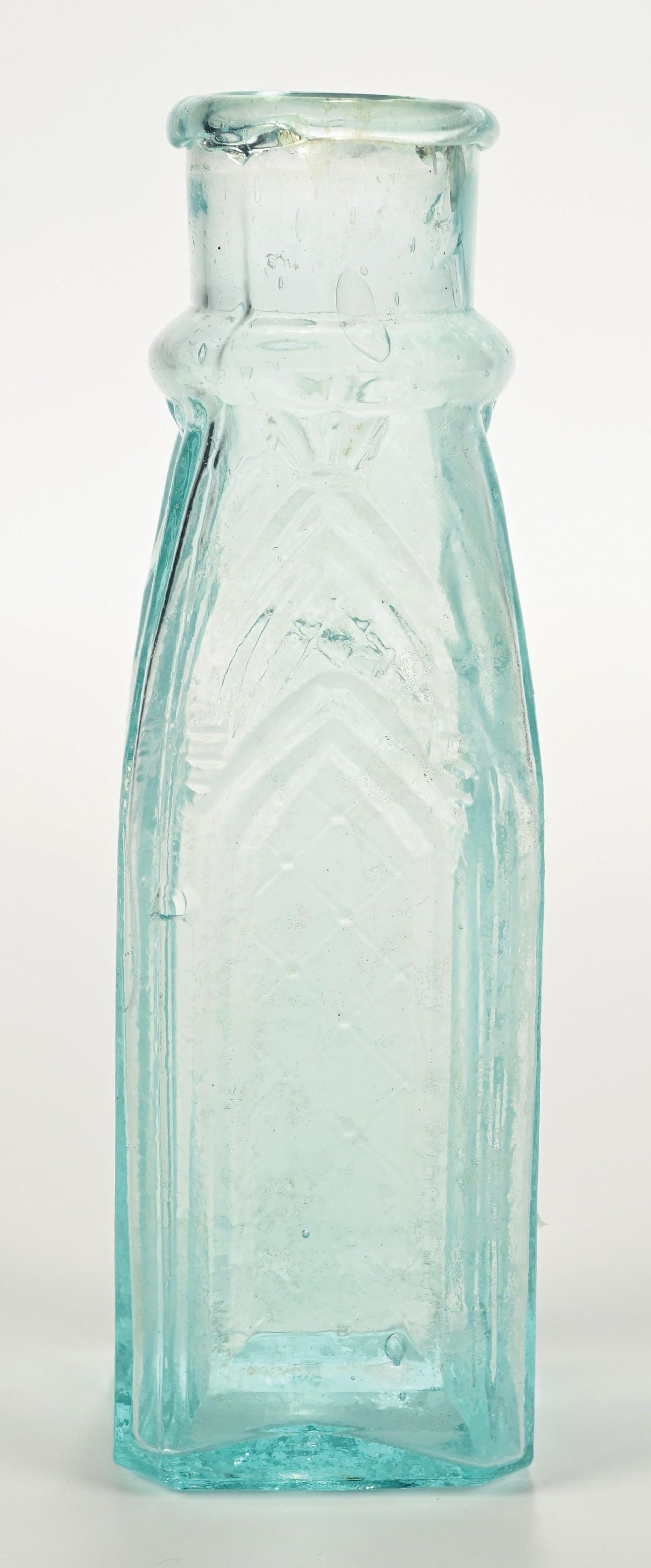 SMALL CATHEDRAL PICKLE JAR - 3