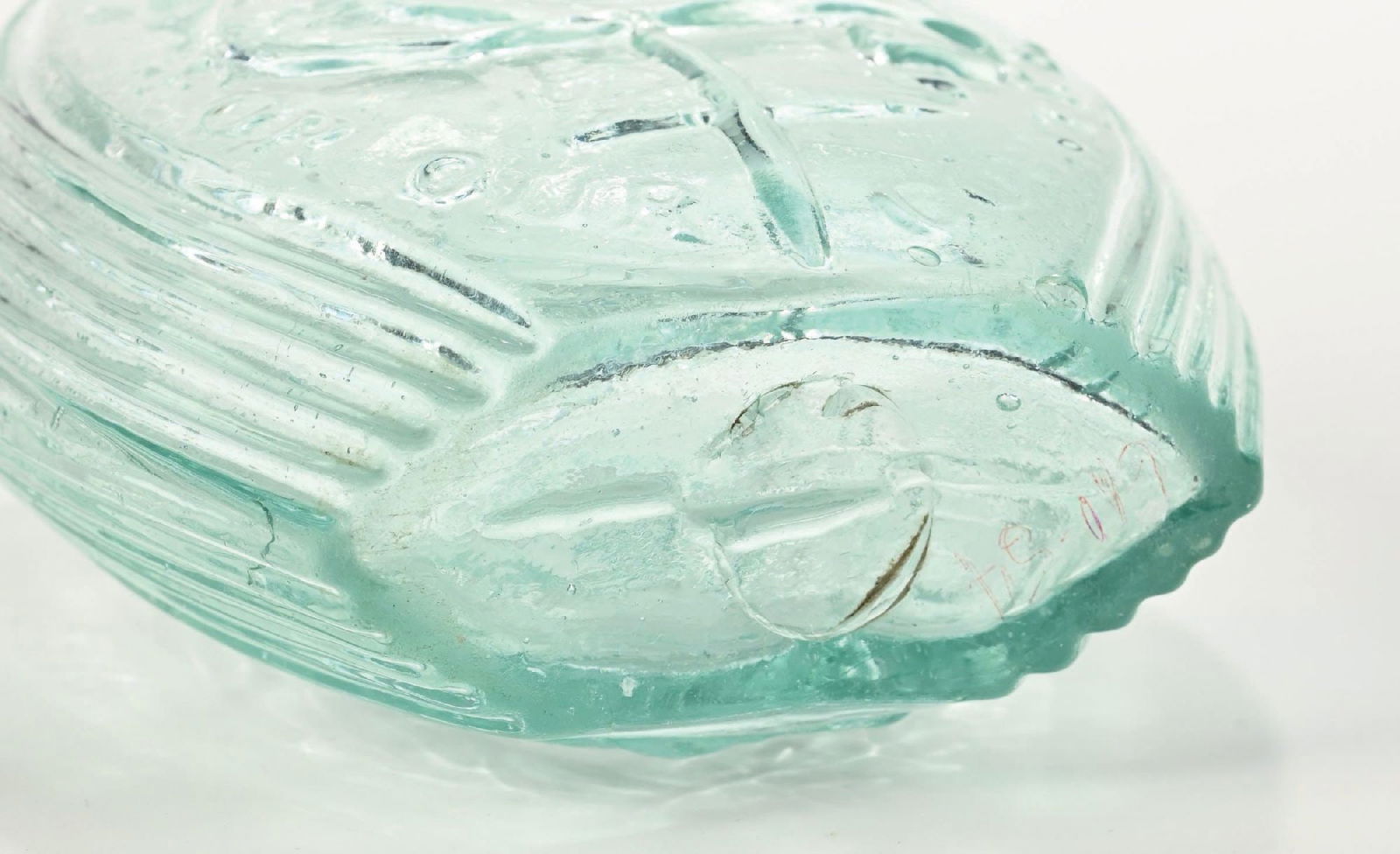 AMERICAN EAGLE GLASS FLASK - 5