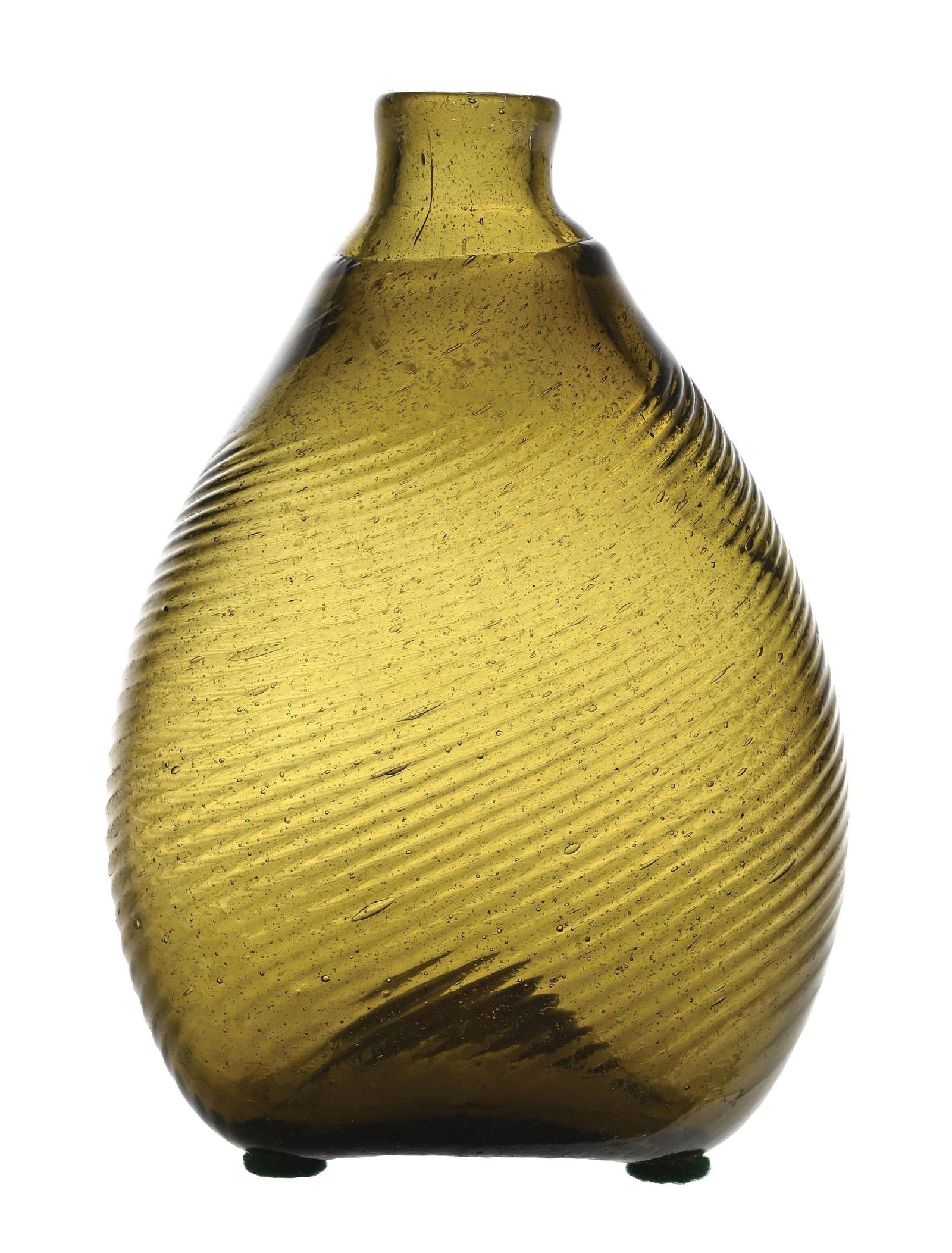 PITKIN MOLDED HALF-PINT FLASK (1 of 5)