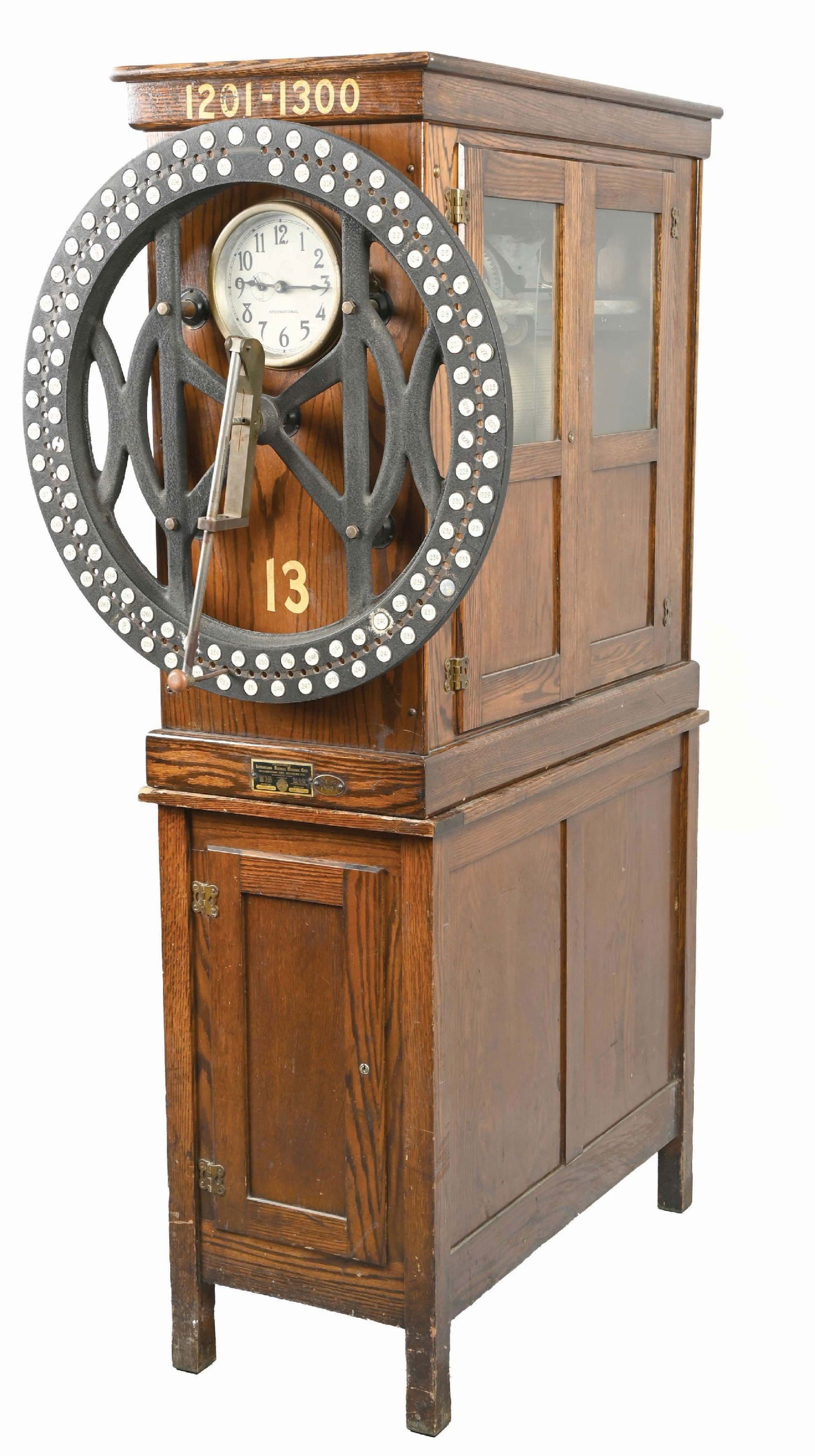 EARLY ANHEUSER-BUSCH TIME CLOCK - 3