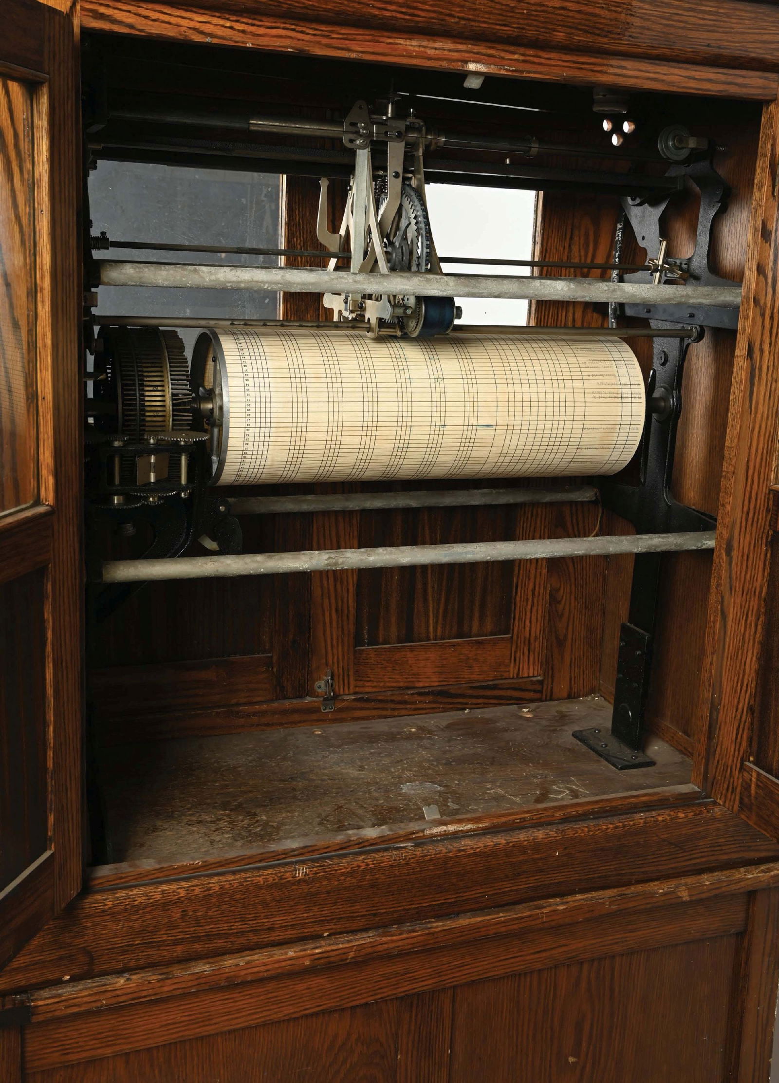 EARLY ANHEUSER-BUSCH TIME CLOCK - 5