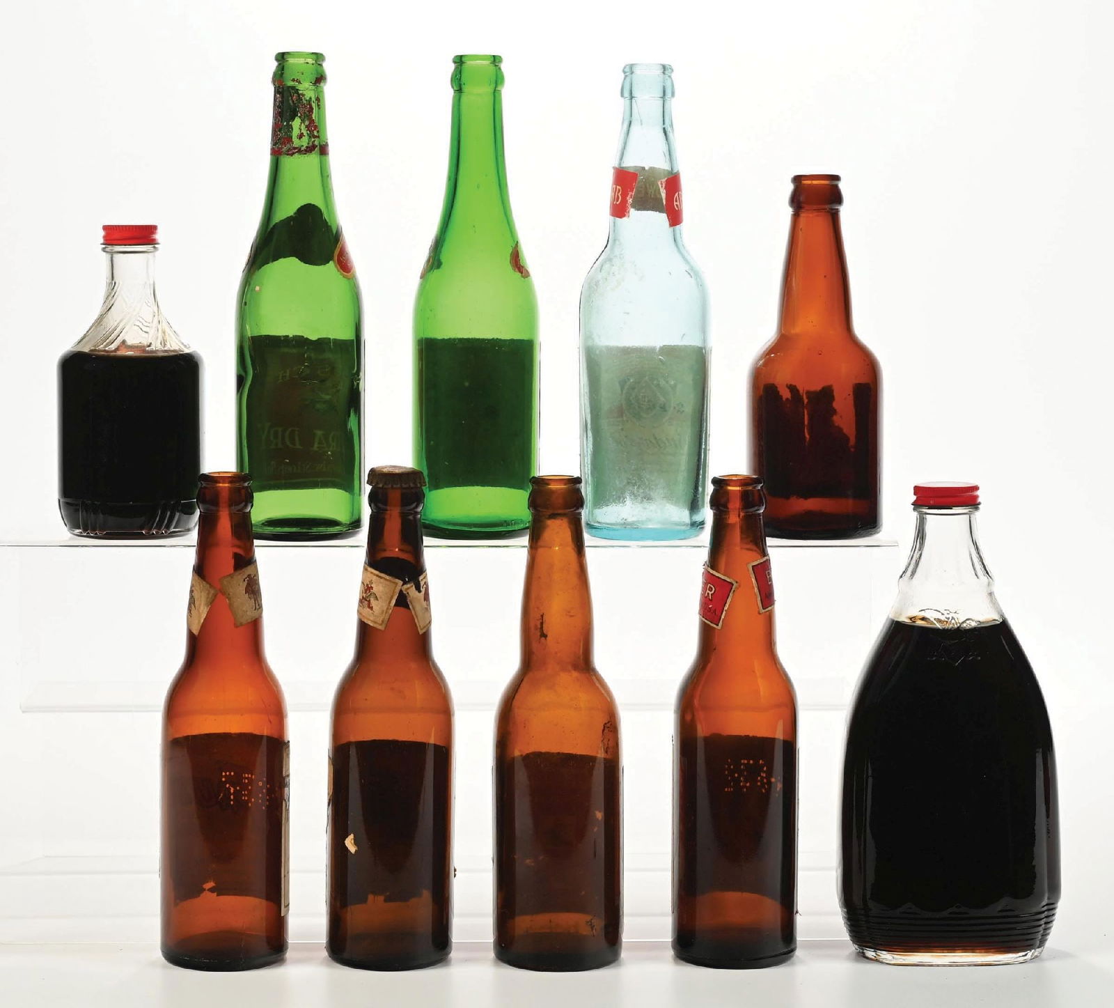 COLLECTION OF 10: ANHEUSER-BUSCH BUDWEISER BOTTLES - 2