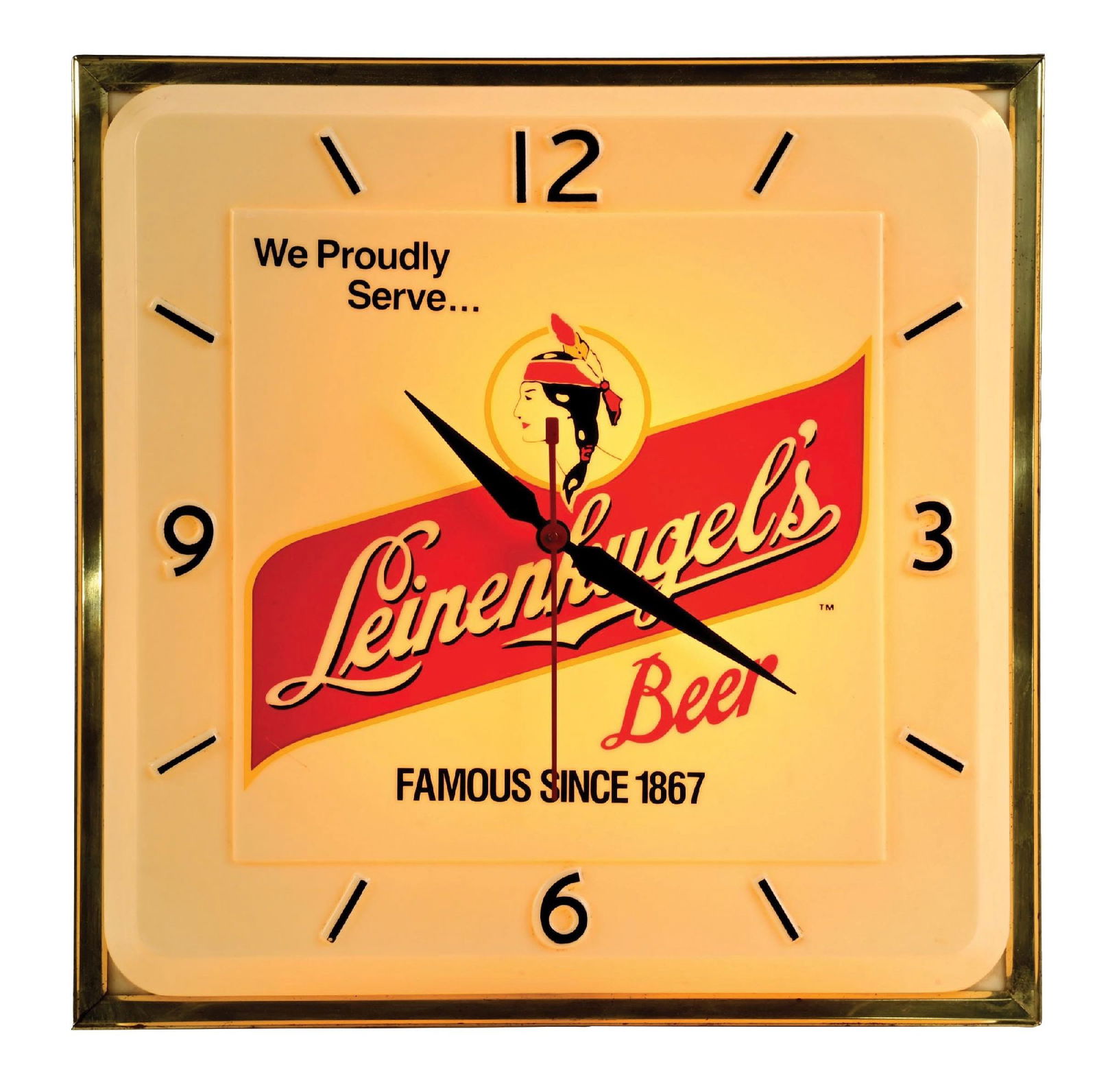 LEINENKUGEL'S LIGHT-UP BEER SIGN (1 of 3)