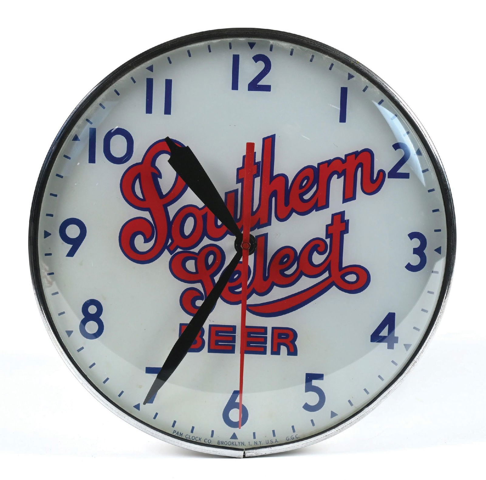 SOUTHERN SELECT BEER LIGHTED BUBBLE CLOCK - 2