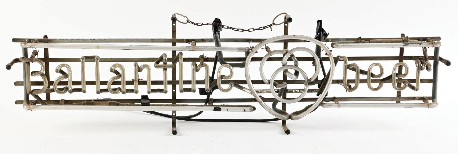 ORIGINAL BALLANTINE BEER NEON SKELETON SIGN (1 of 3)