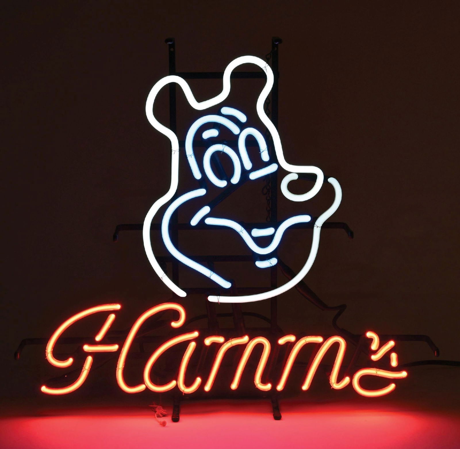 HAMM'S BEER SKELETON NEON SIGN (1 of 4)