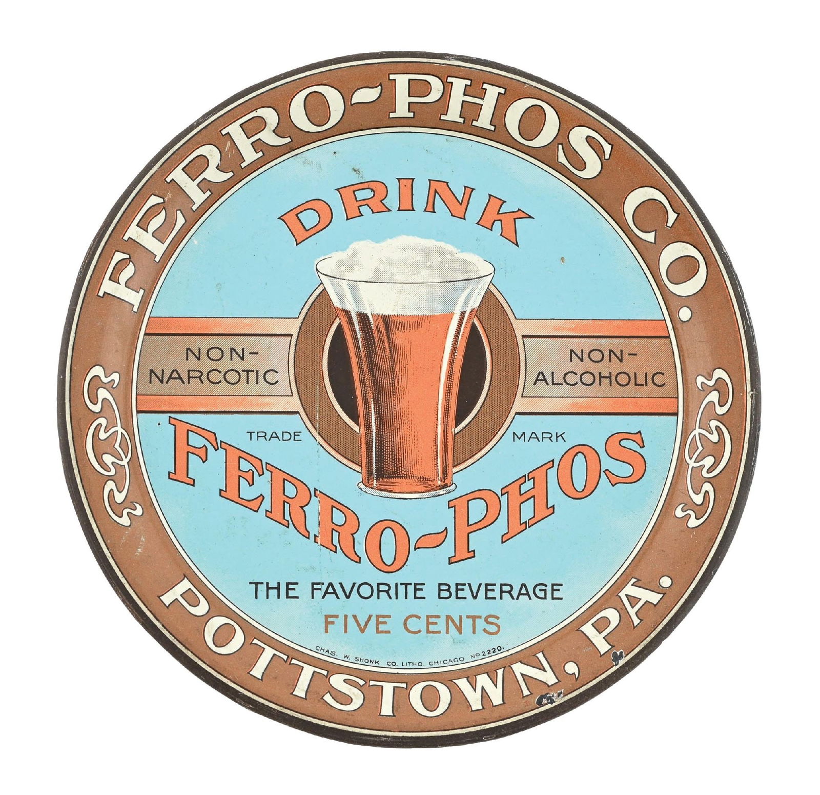 FERRO-PHOS CO. TIP TRAY (1 of 3)