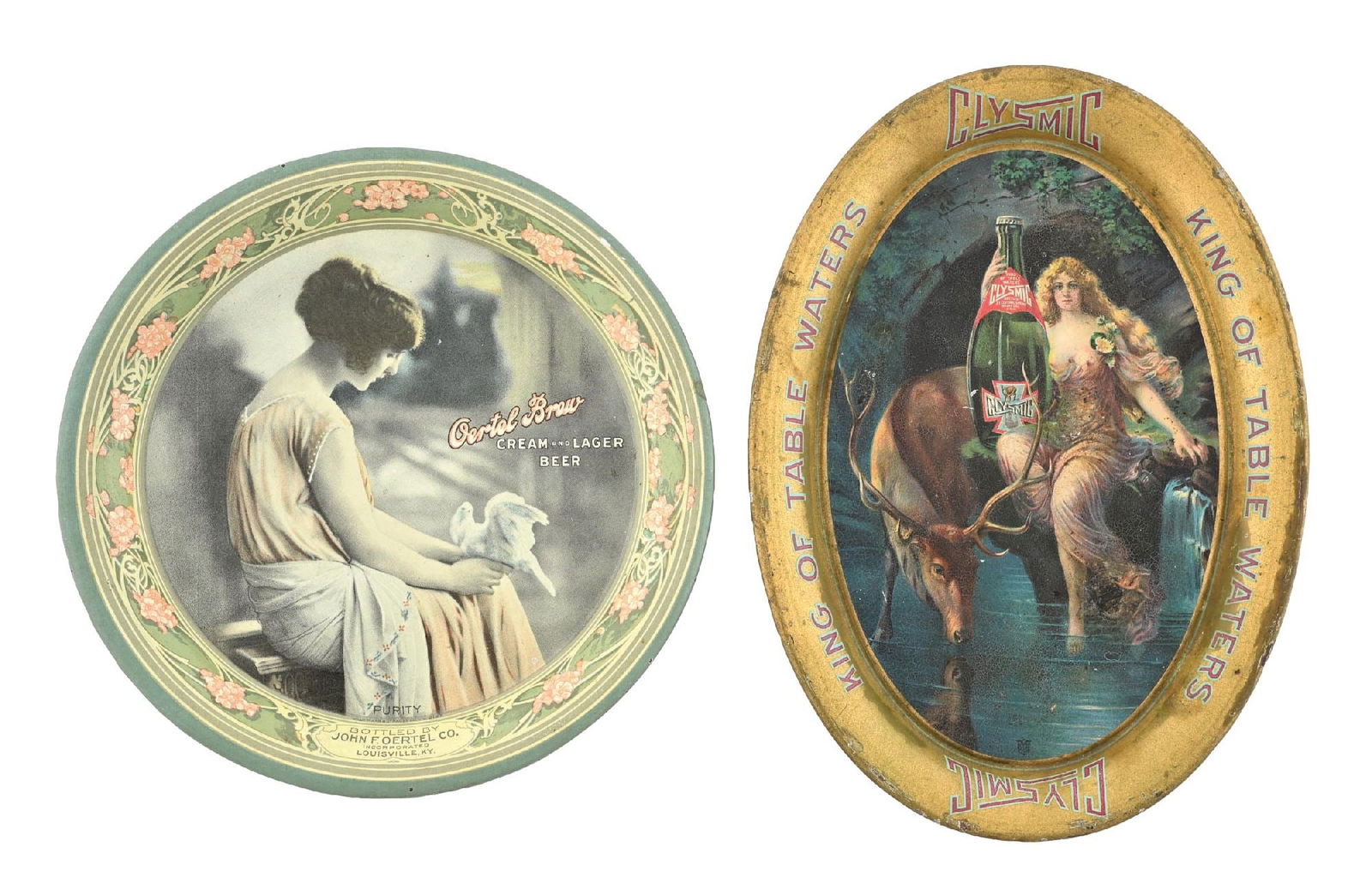 PAIR OF BEVERAGE TIP TRAYS (1 of 4)