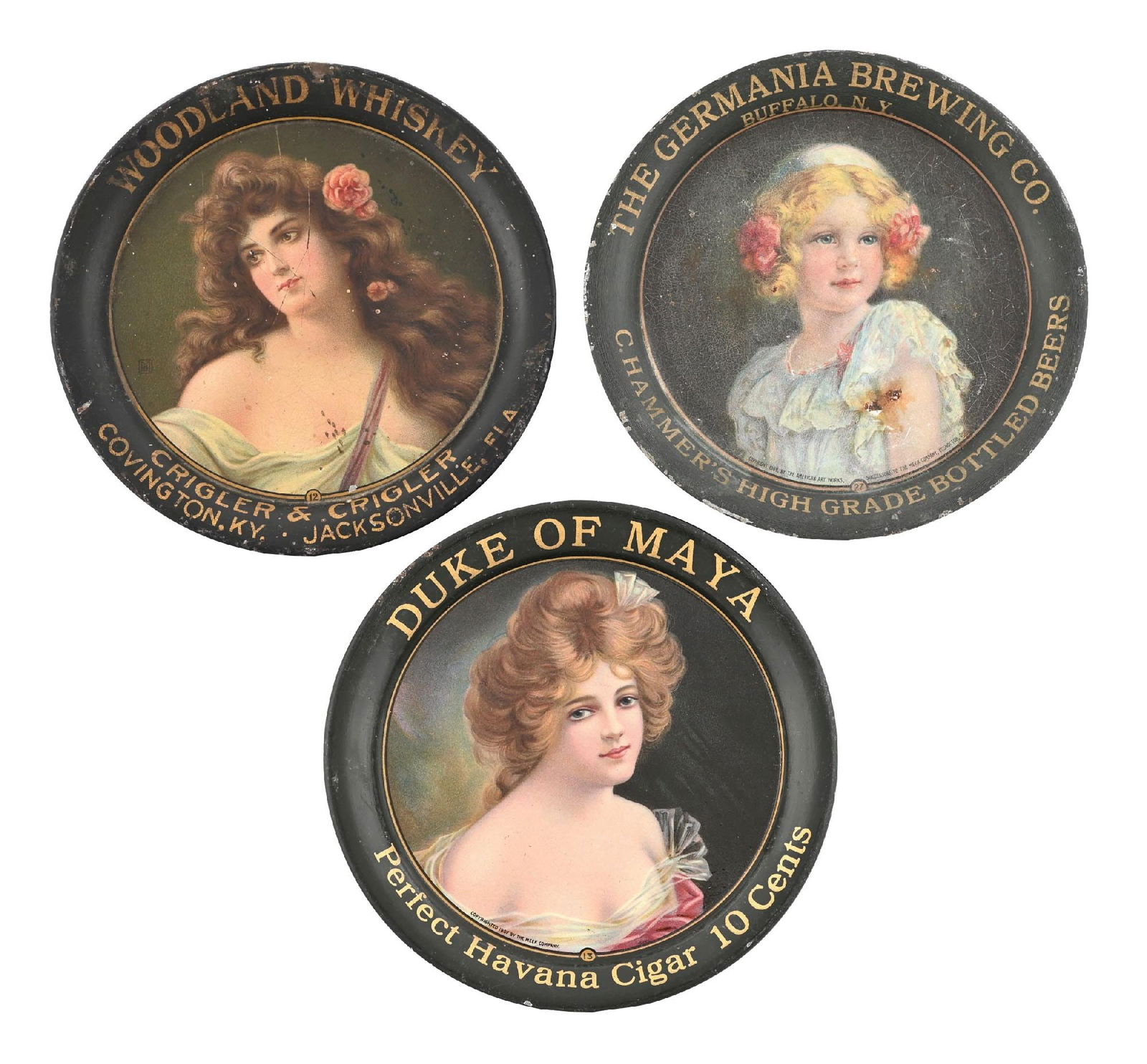 COLLECTION OF 3: MISCELLANEOUS TIP TRAYS (1 of 2)