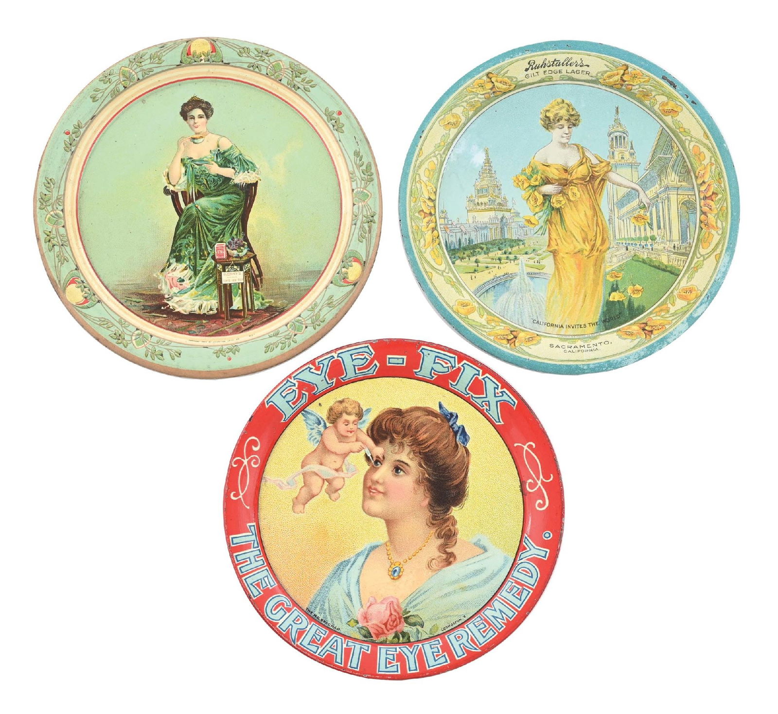 COLLECTION OF 3: MISCELLANEOUS TIP TRAYS (1 of 2)