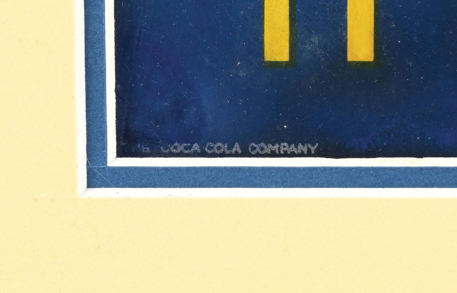 DRINK COCA-COLA "REFRESHING" FRAMED ADVERTISEMENT - 2