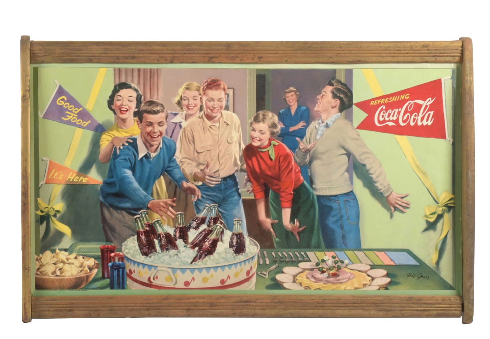 COCA-COLA PARTY THEME POSTER SIGN (1 of 4)