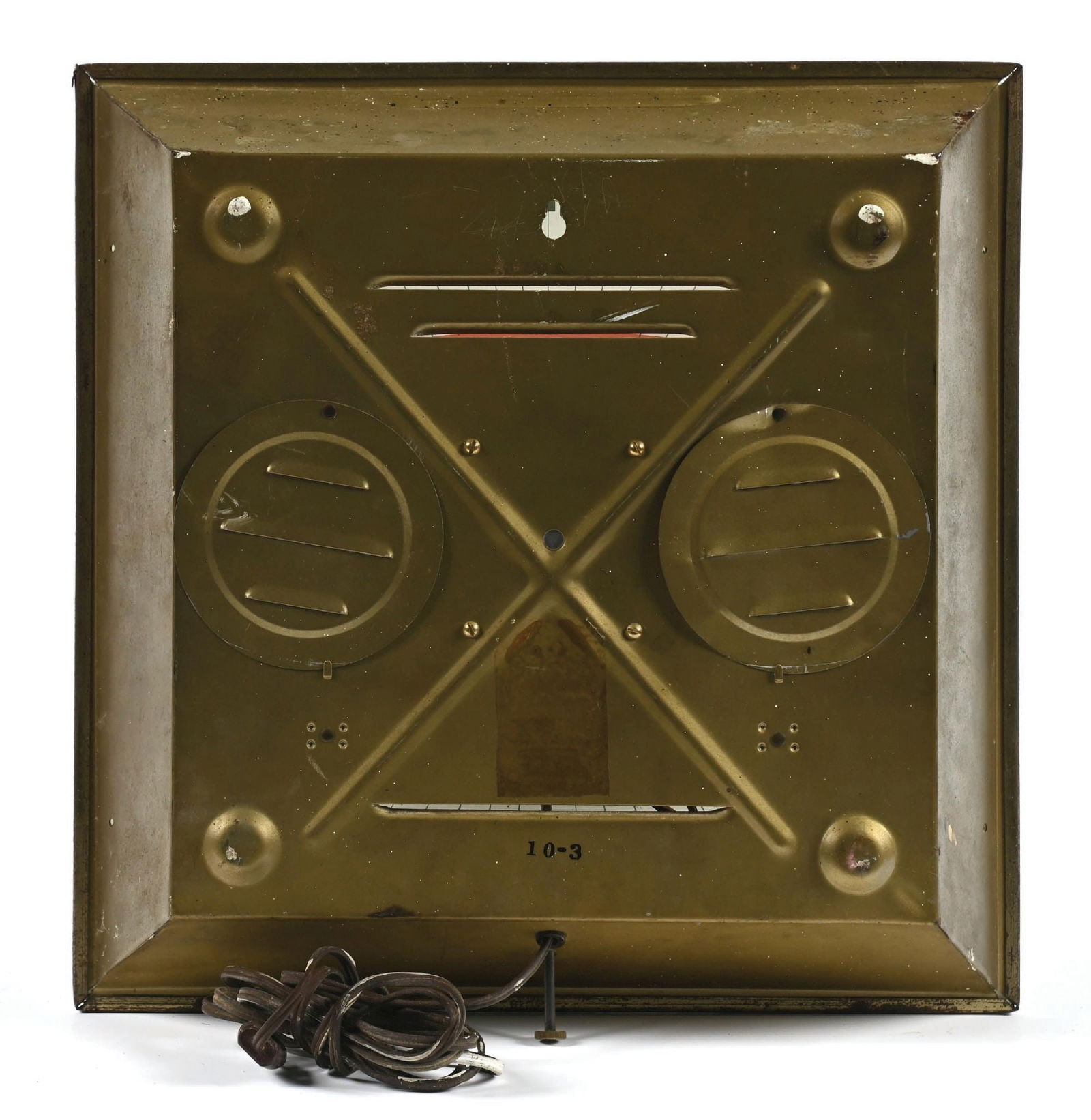 ORIGINAL SQUARE COCA-COLA LIGHT-UP BUBBLE CLOCK - 3