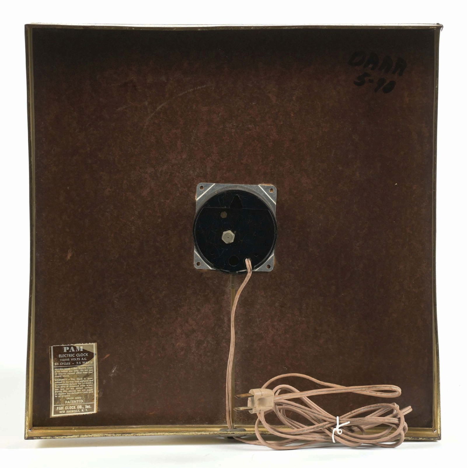 COCA-COLA FISHTAIL CLOCK - 2