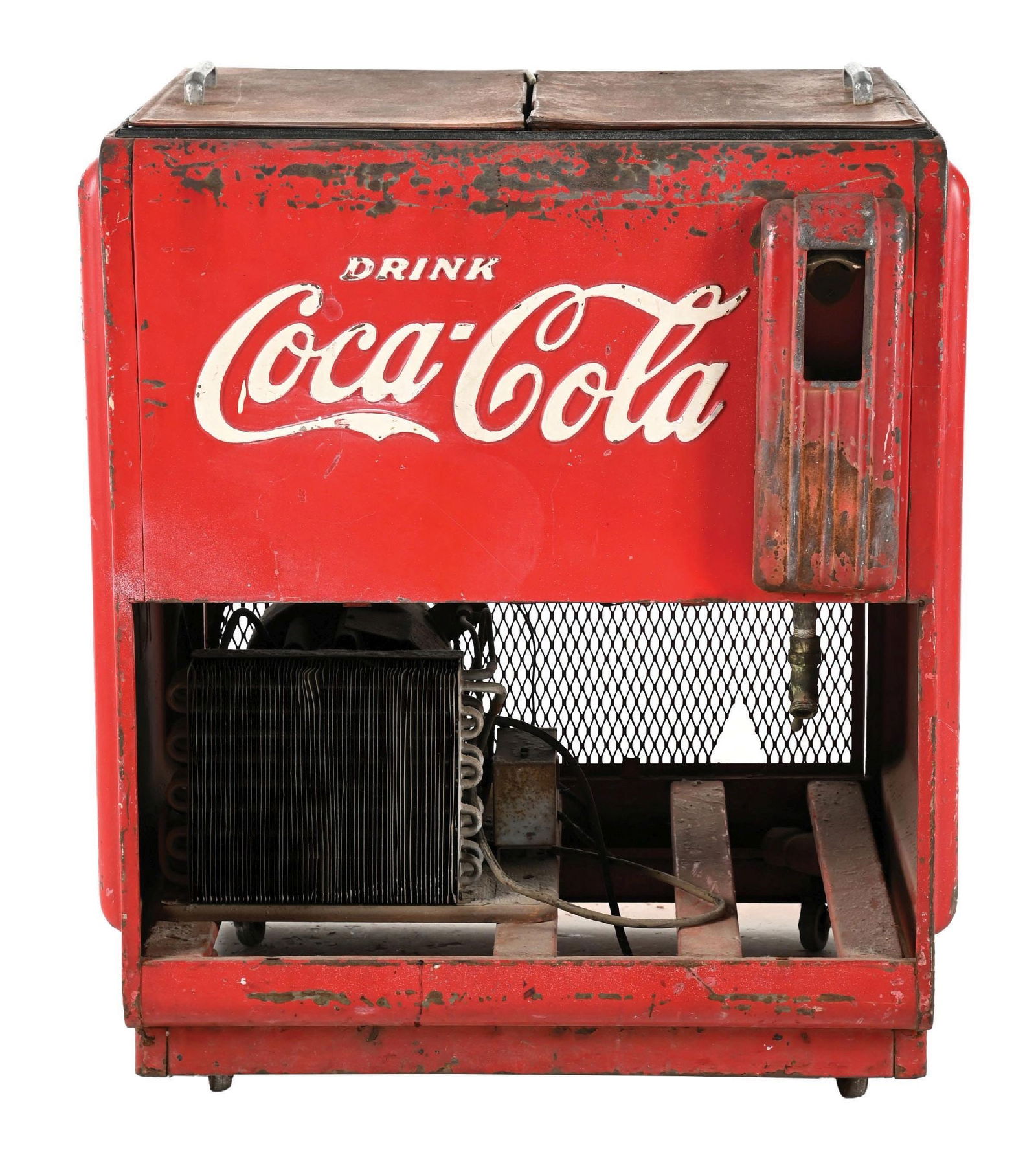 ORIGINAL COCA COLA COOLER. - 2