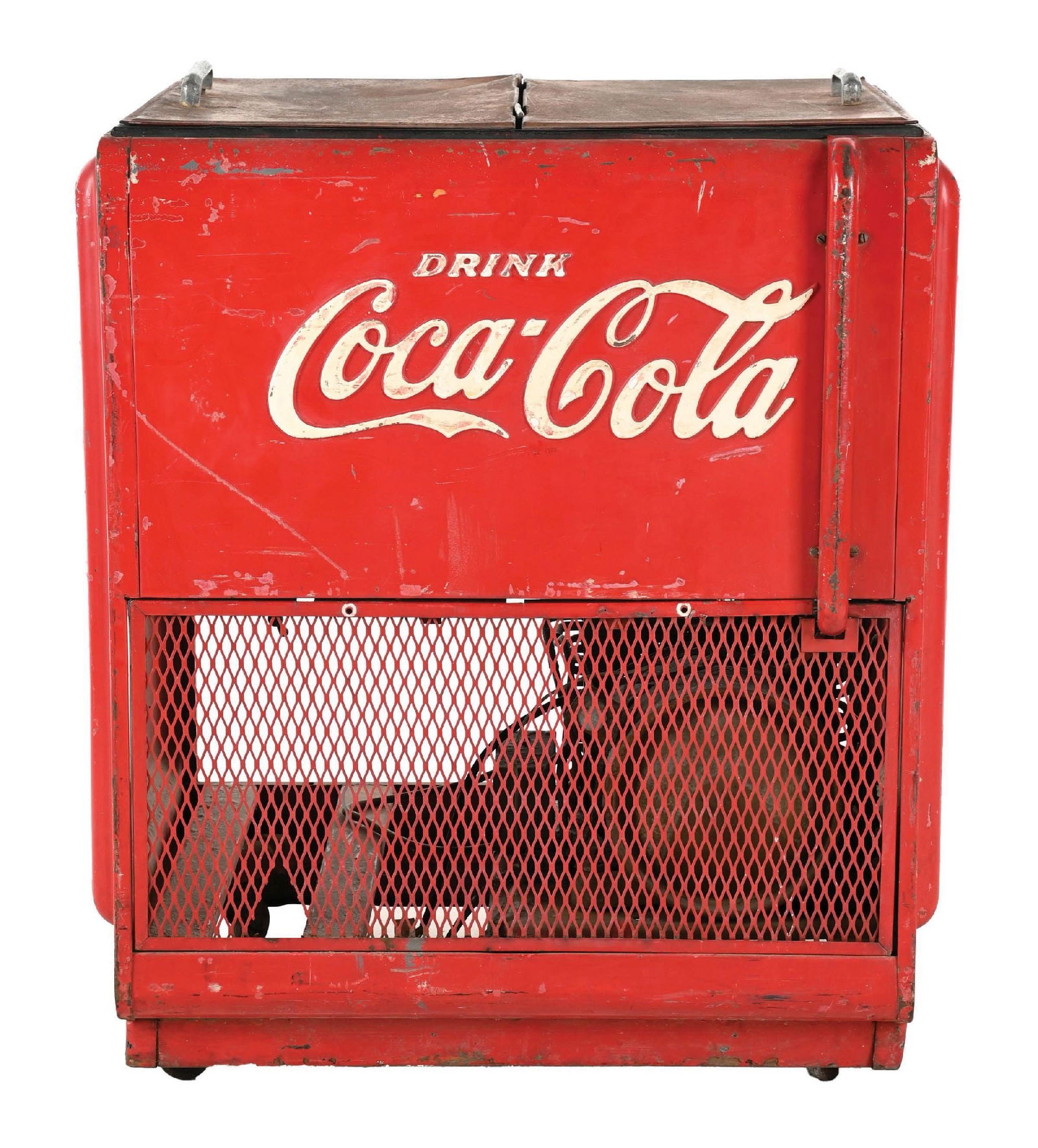 ORIGINAL COCA COLA COOLER. - 4