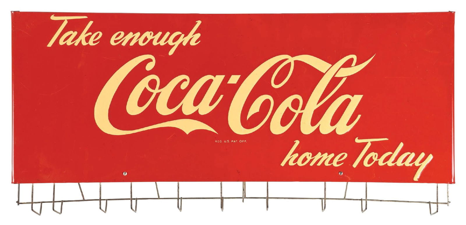 COCA-COLA ADVERTISING SIGN (1 of 2)