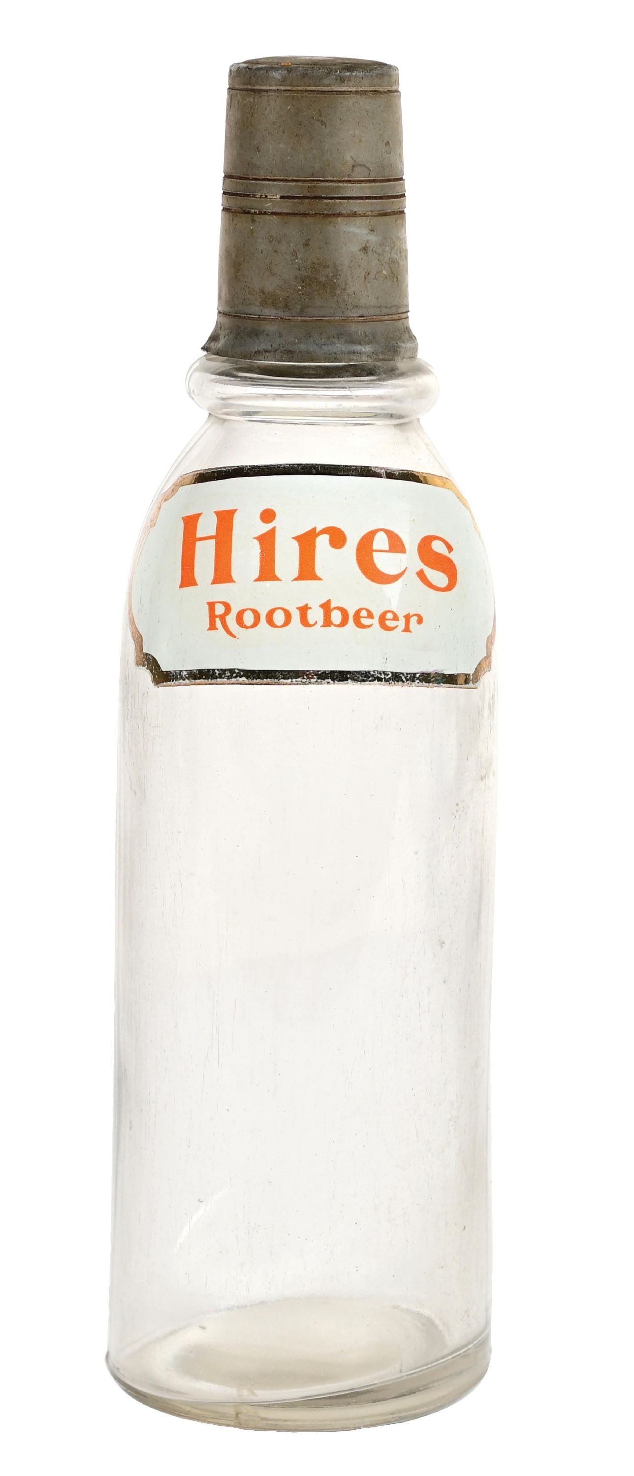 HIRES ROOT BEER PAPER LABEL SODA SYRUP BOTTLE (1 of 5)