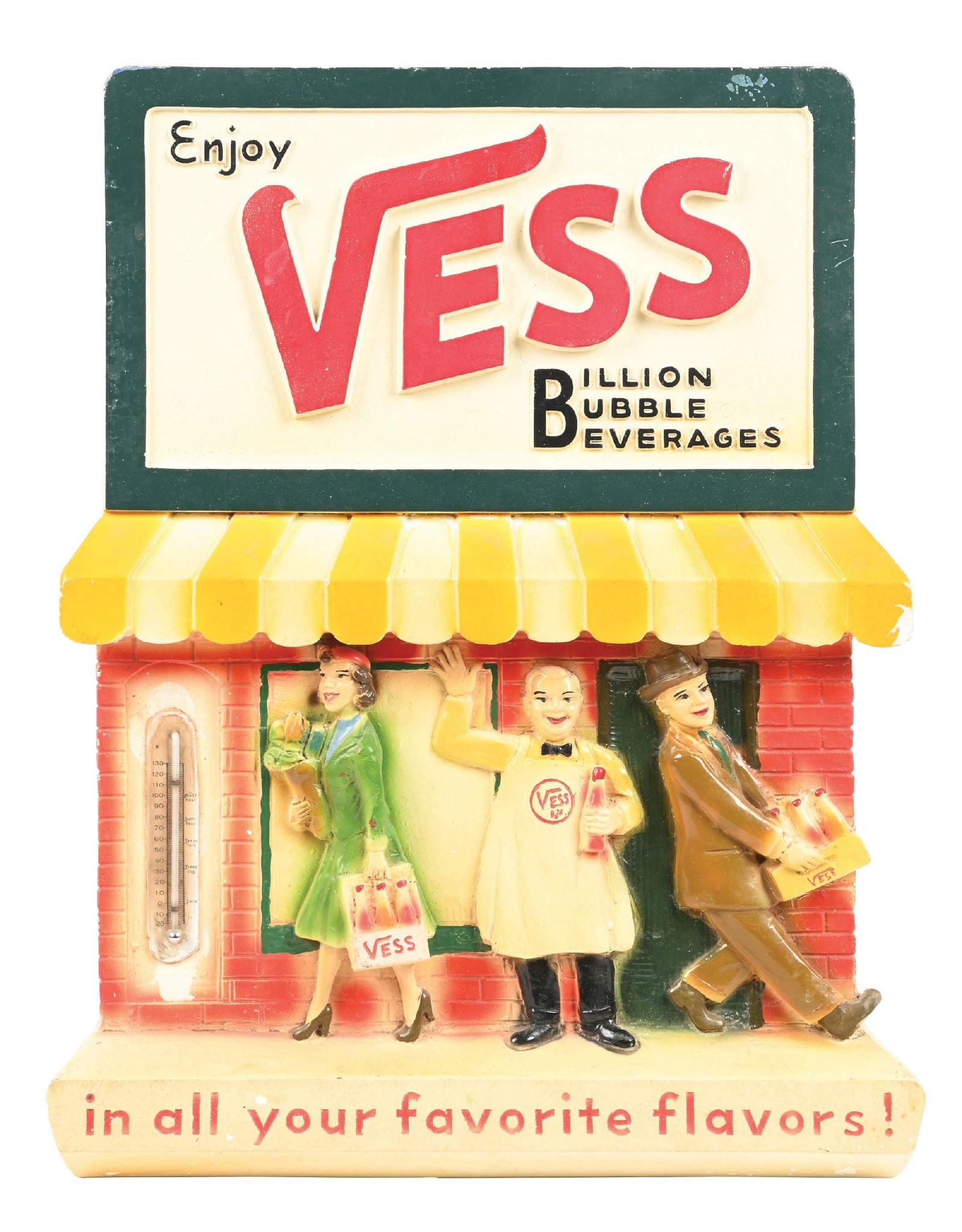 VESS SOFT DRINK CHALK WALL SIGN (1 of 2)