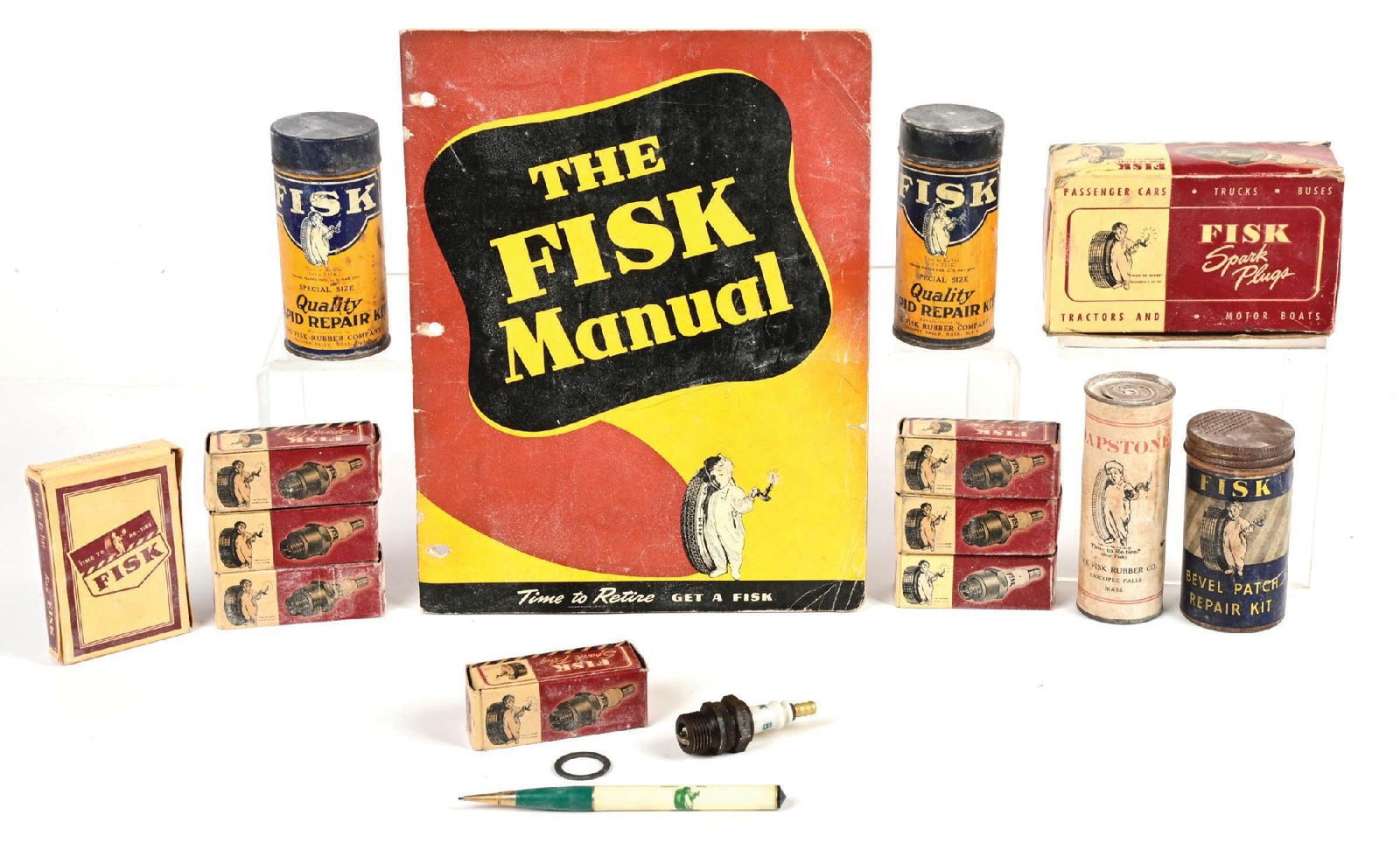 LARGE COLLECTION OF FISK TIRES ADVERTISING PRODUCTS (1 of 3)