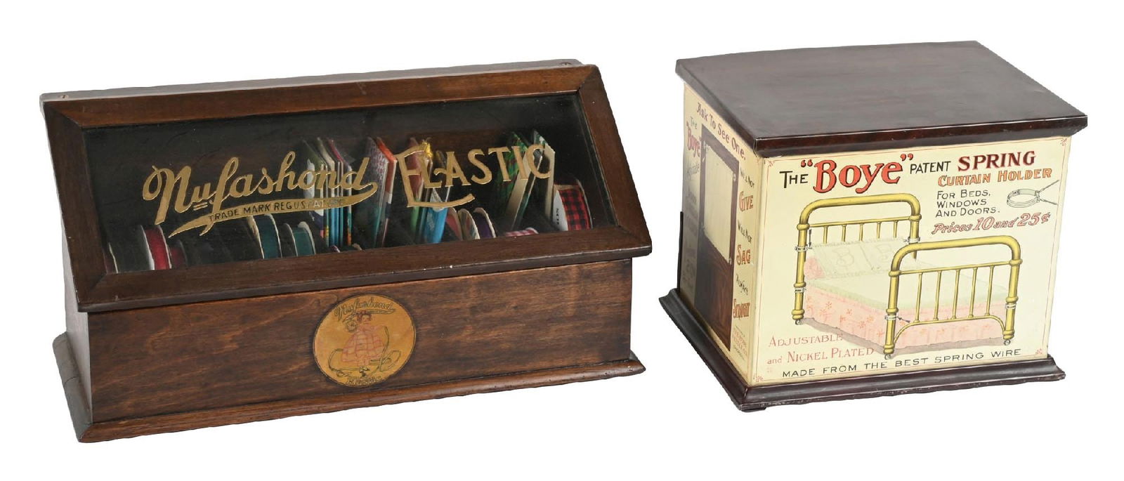 PAIR OF COUNTRY STORE DISPLAYS (1 of 4)