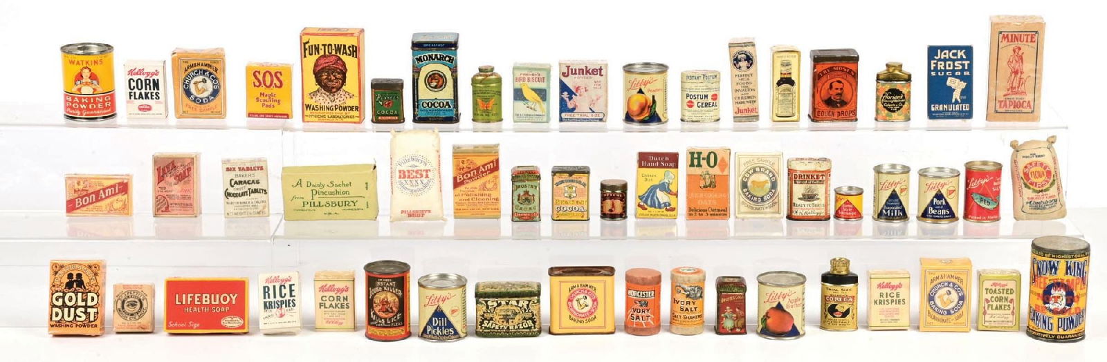 LARGE COLLECTION OF COUNTRY STORE SAMPLES & SMALL PRODUCT PACKAGES (1 of 3)