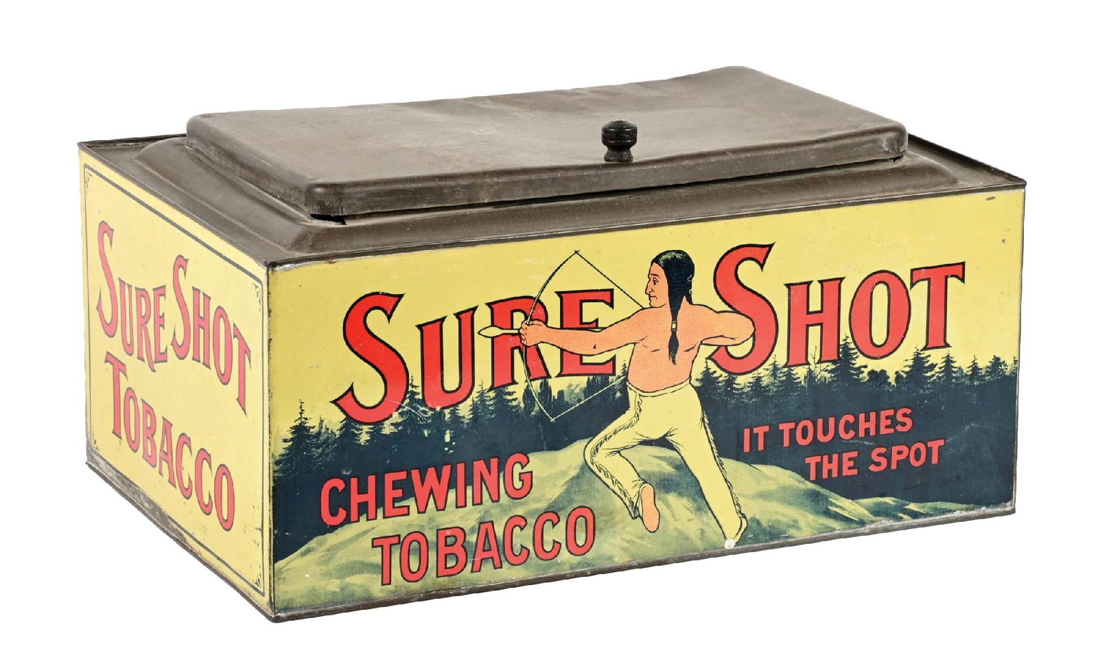 SURE SHOT TOBACCO TIN (1 of 5)