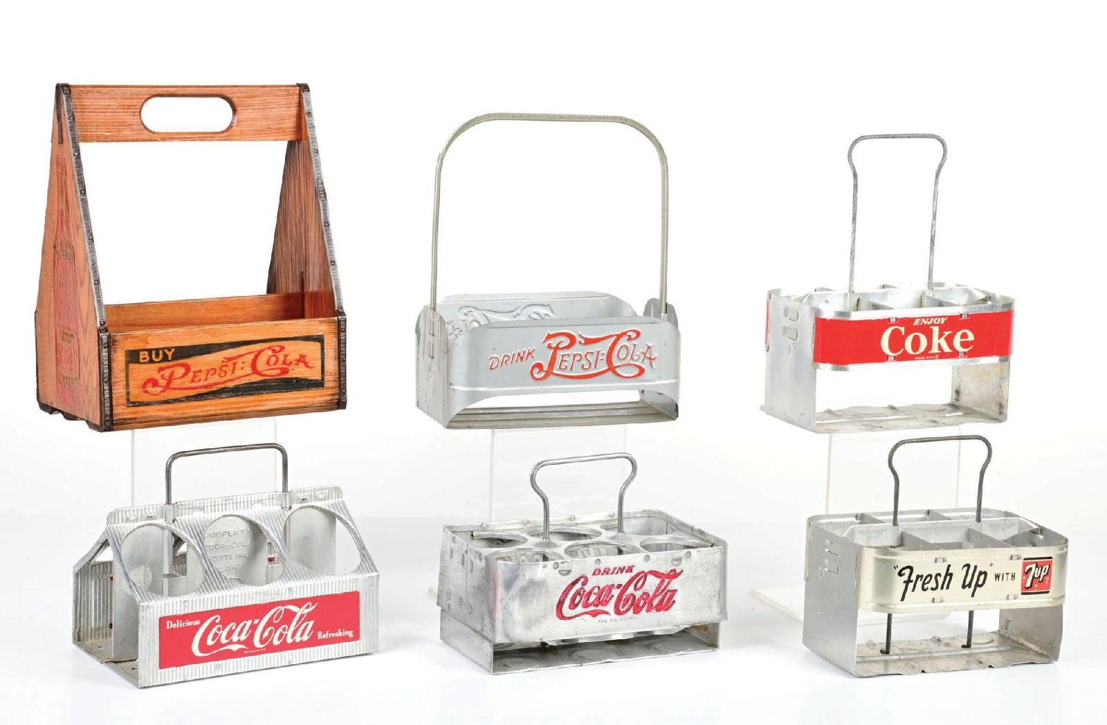 COLLECTION OF 6: SODA CARRIERS (1 of 4)