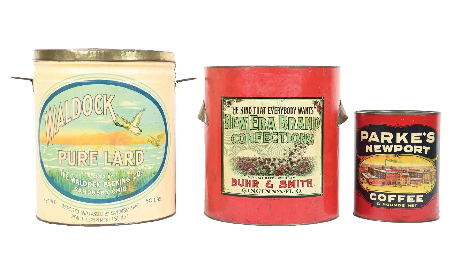 COLLECTION OF 3: COUNTRY STORE TINS (1 of 4)