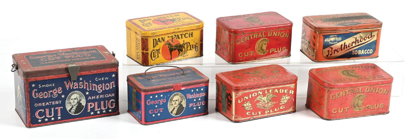 COLLECTION OF 7: VARIOUS TOBACCO TINS (1 of 2)