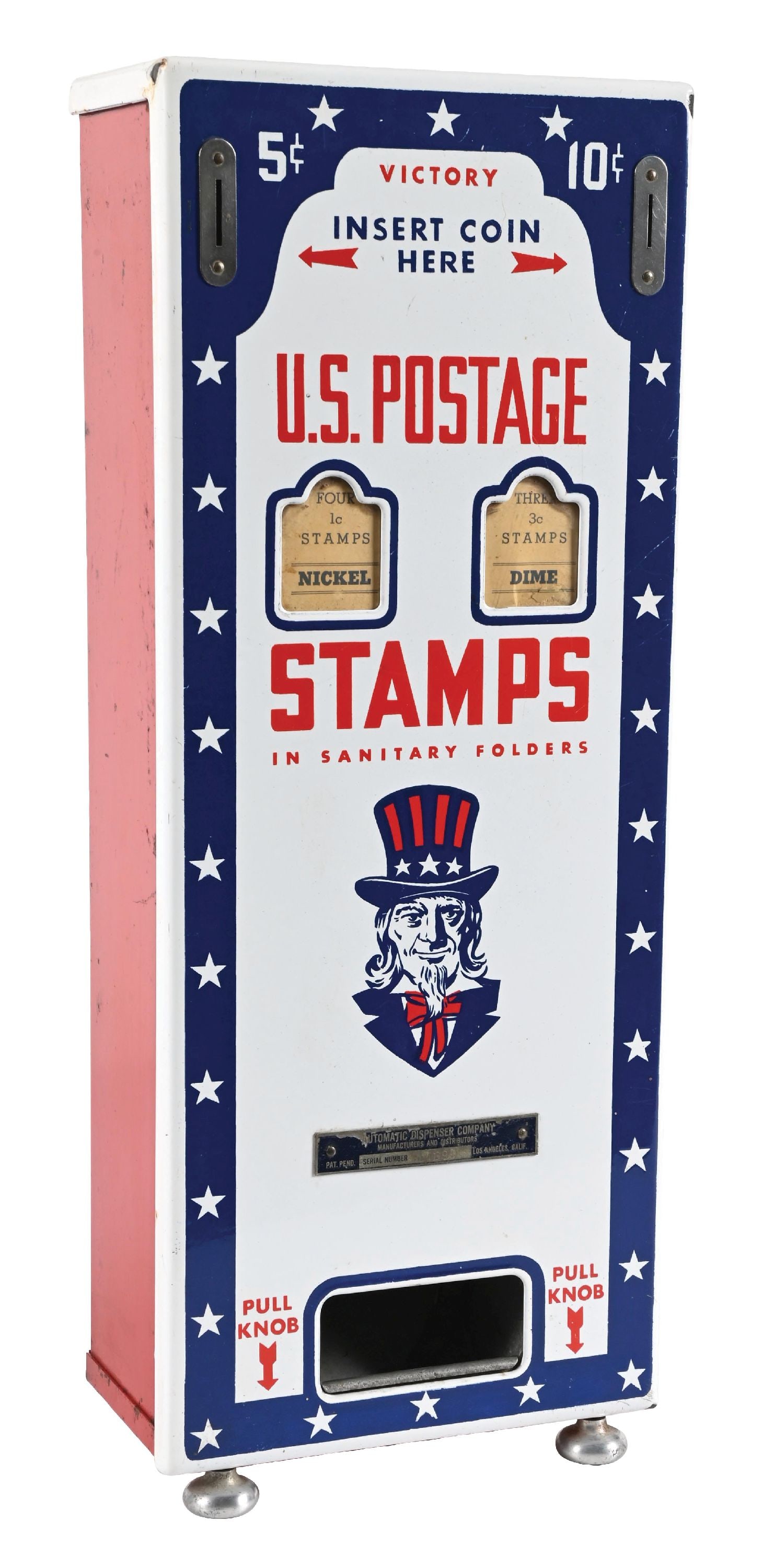 U.S. POSTAGE STAMP VENDING MACHINE (1 of 4)