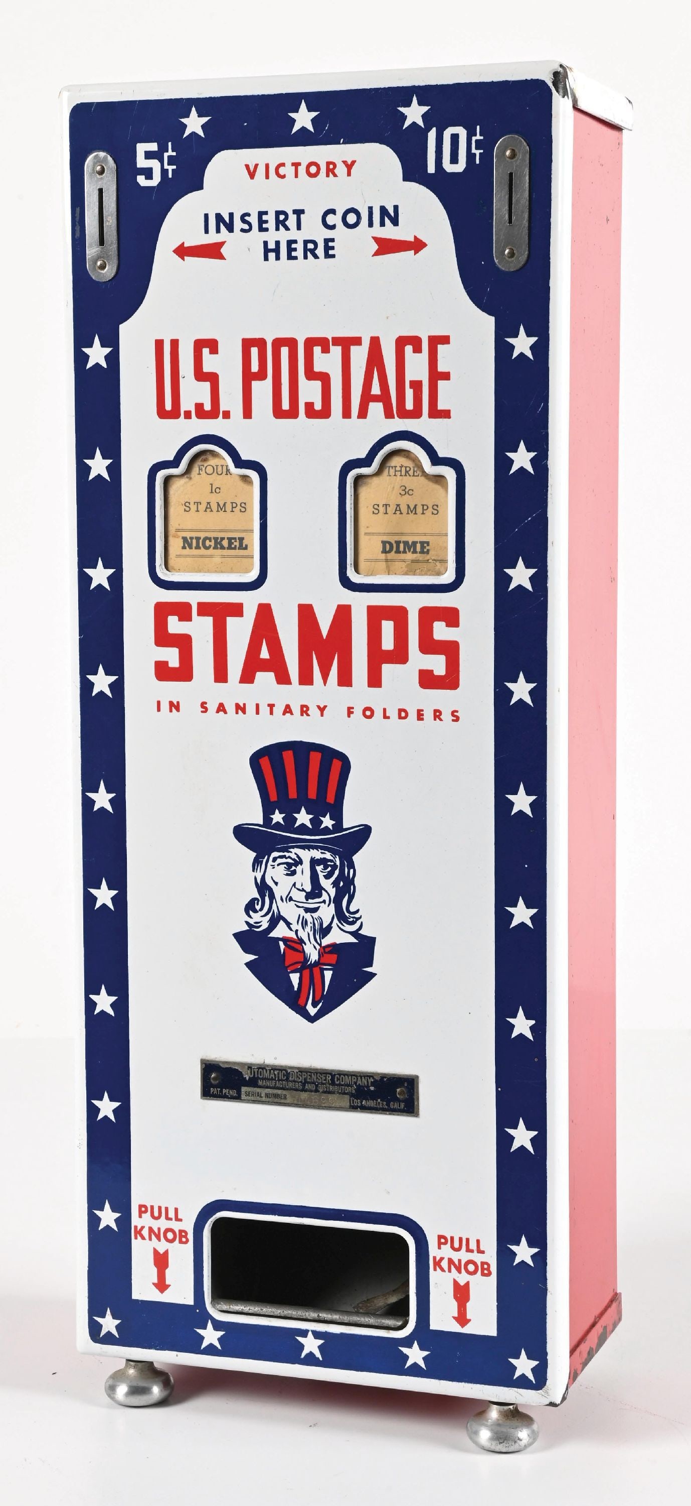 U.S. POSTAGE STAMP VENDING MACHINE - 3