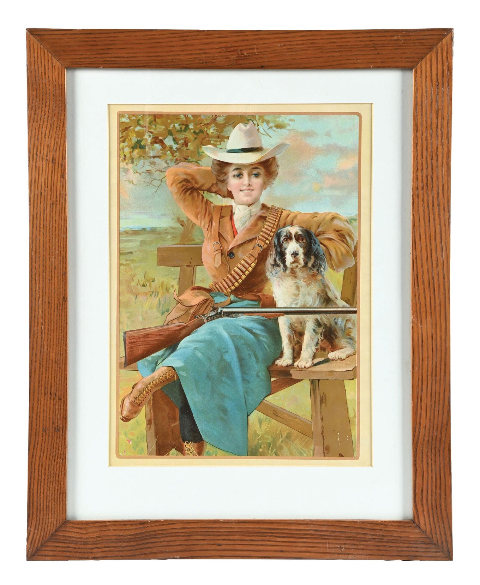HARRINGTON & RICHARDSON FRAMED LITHOGRAPH (1 of 2)