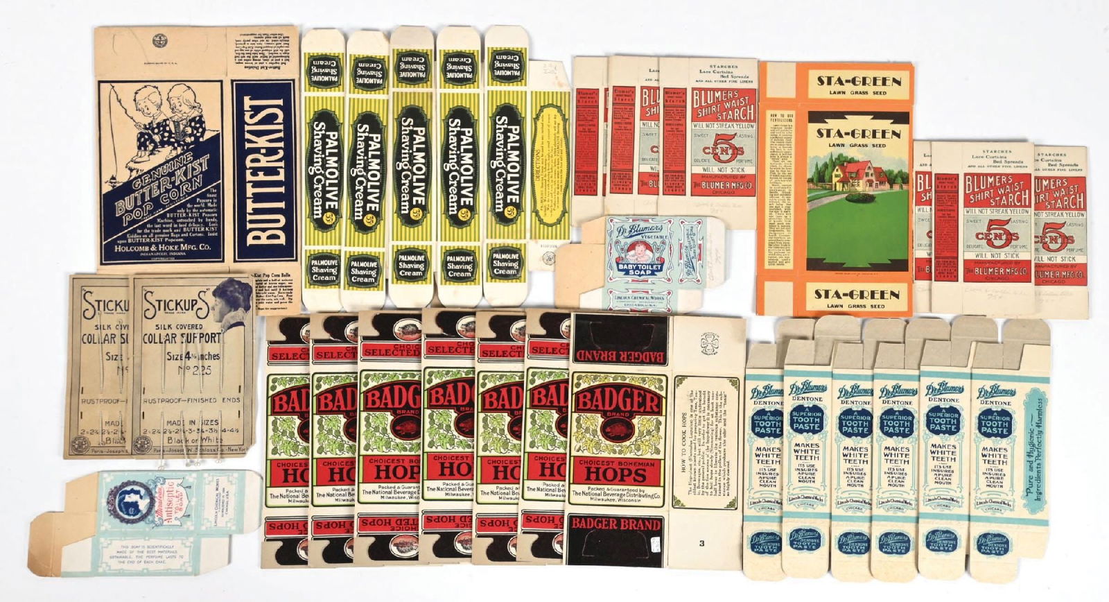 COLLECTION OF 30: COUNTRY STORE UNUSED PACKAGING (1 of 1)