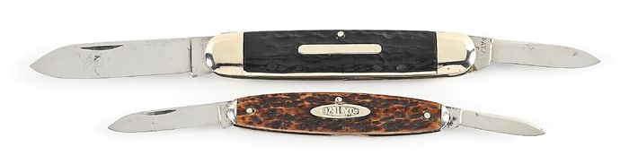 LOT OF 2: ROBESON SHUREDGE 623434 CIGAR AND 622492 POCKETEZE TWO BLADE.