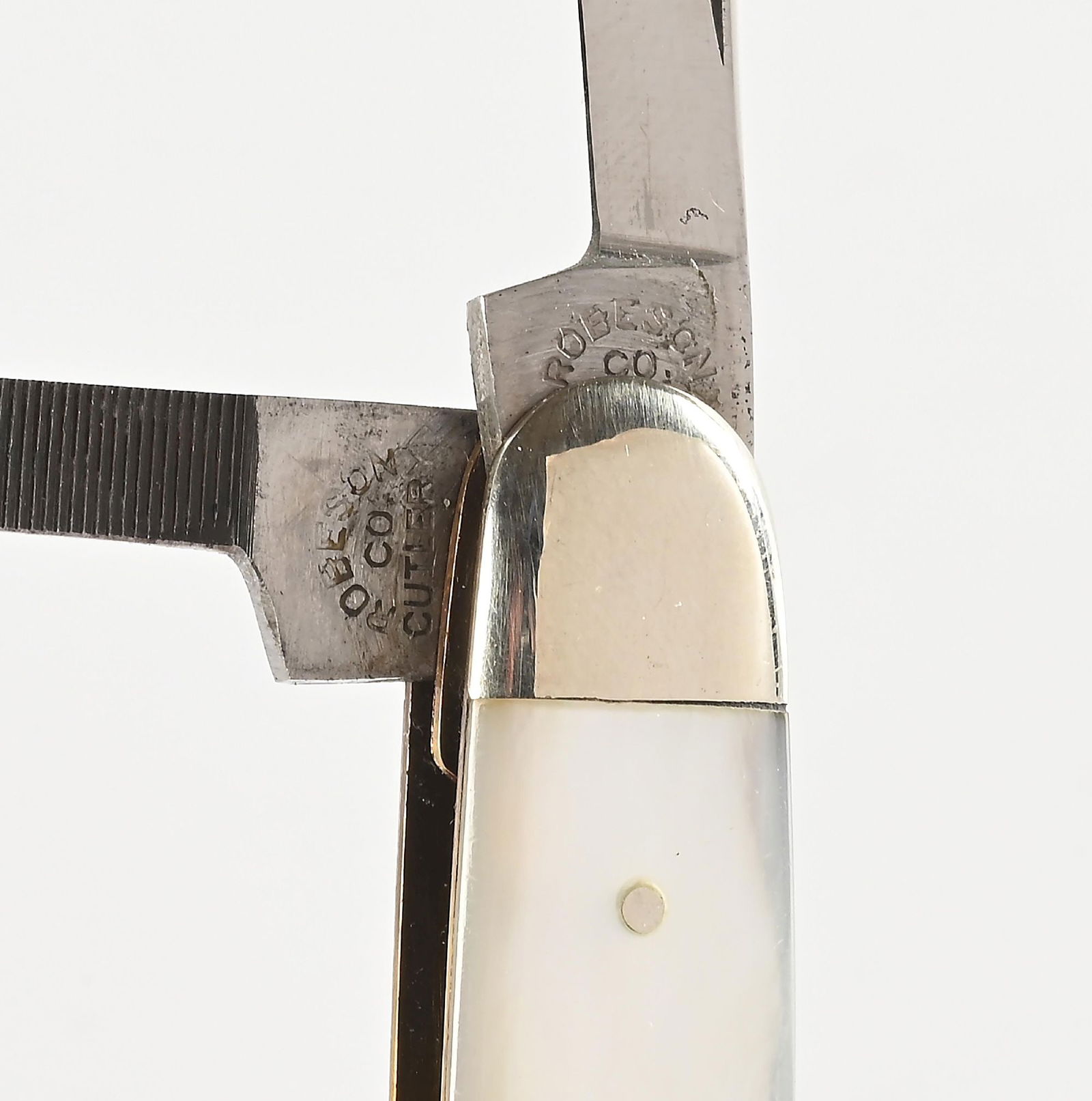 LOT OF 5: ROBESON SHUREDGE CUTLERY CO. POCKET KNIVES. - 11