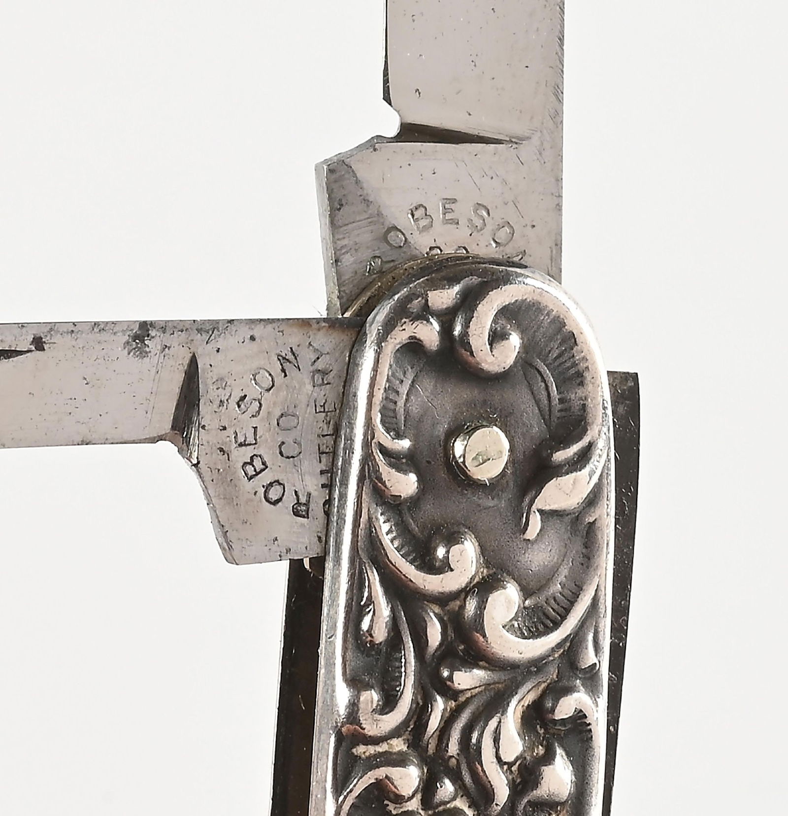 LOT OF 5: ROBESON SHUREDGE CUTLERY CO. POCKET KNIVES. - 6