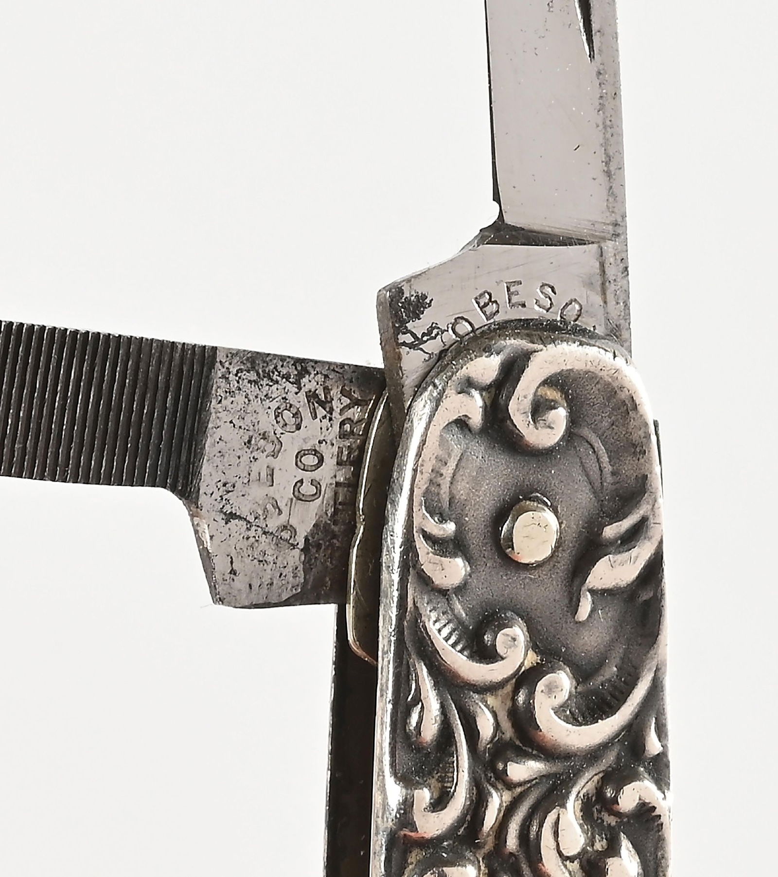 LOT OF 5: ROBESON SHUREDGE CUTLERY CO. POCKET KNIVES. - 7