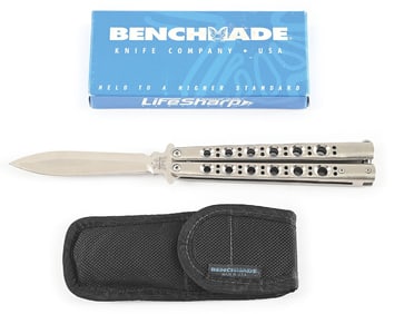 BENCHMADE BALI-SONG BUTTERFLY KNIFE 46-01.