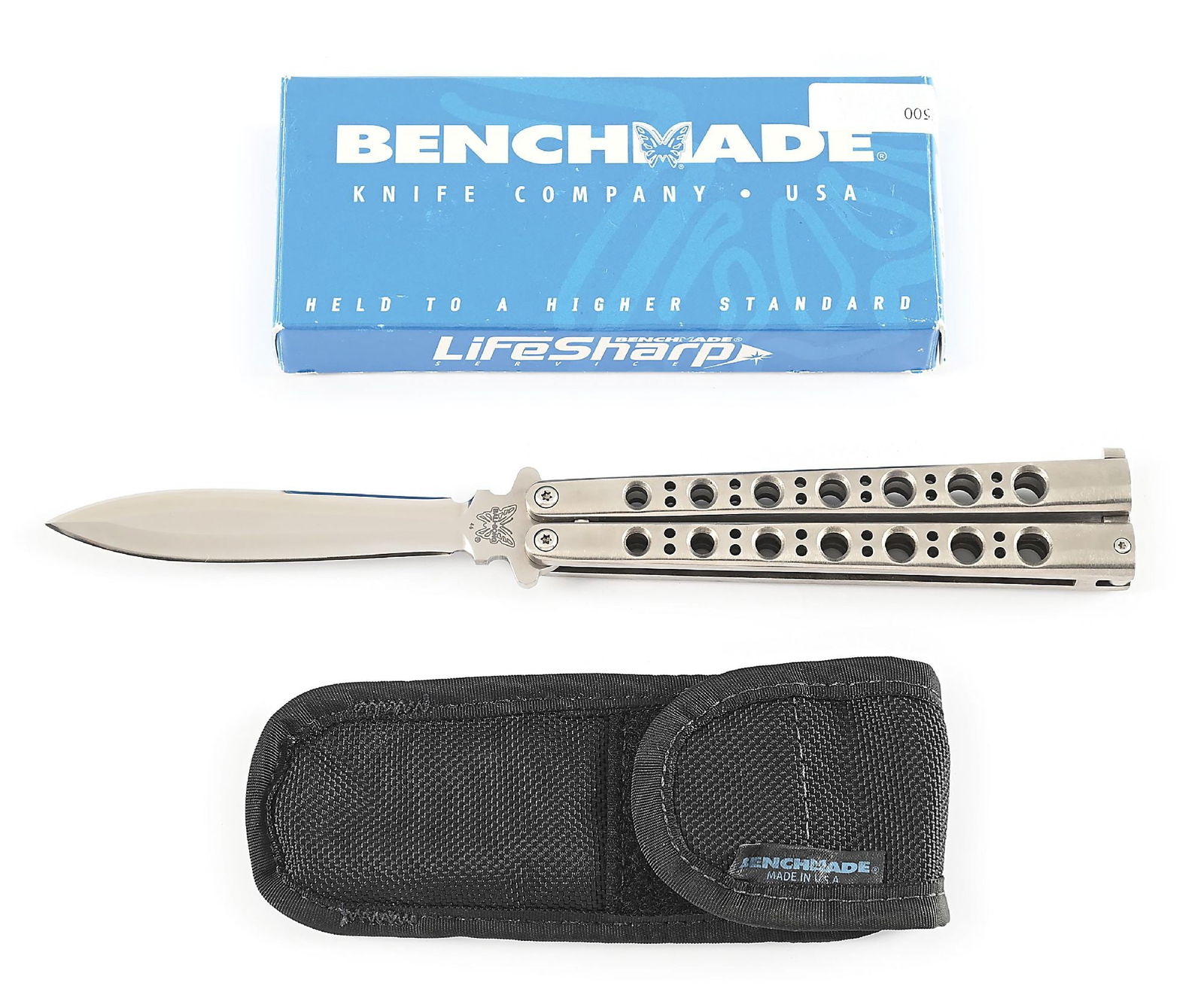 BENCHMADE BALI-SONG BUTTERFLY KNIFE 46-01 #236 OF 500 LIMITED EDITION. (1 of 8)