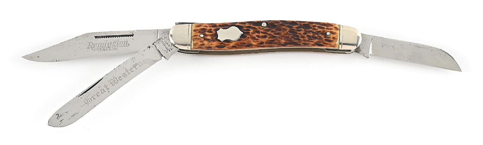 REMINGTON UMC R3923 GREAT WESTERN STOCKMAN. (1 of 8)